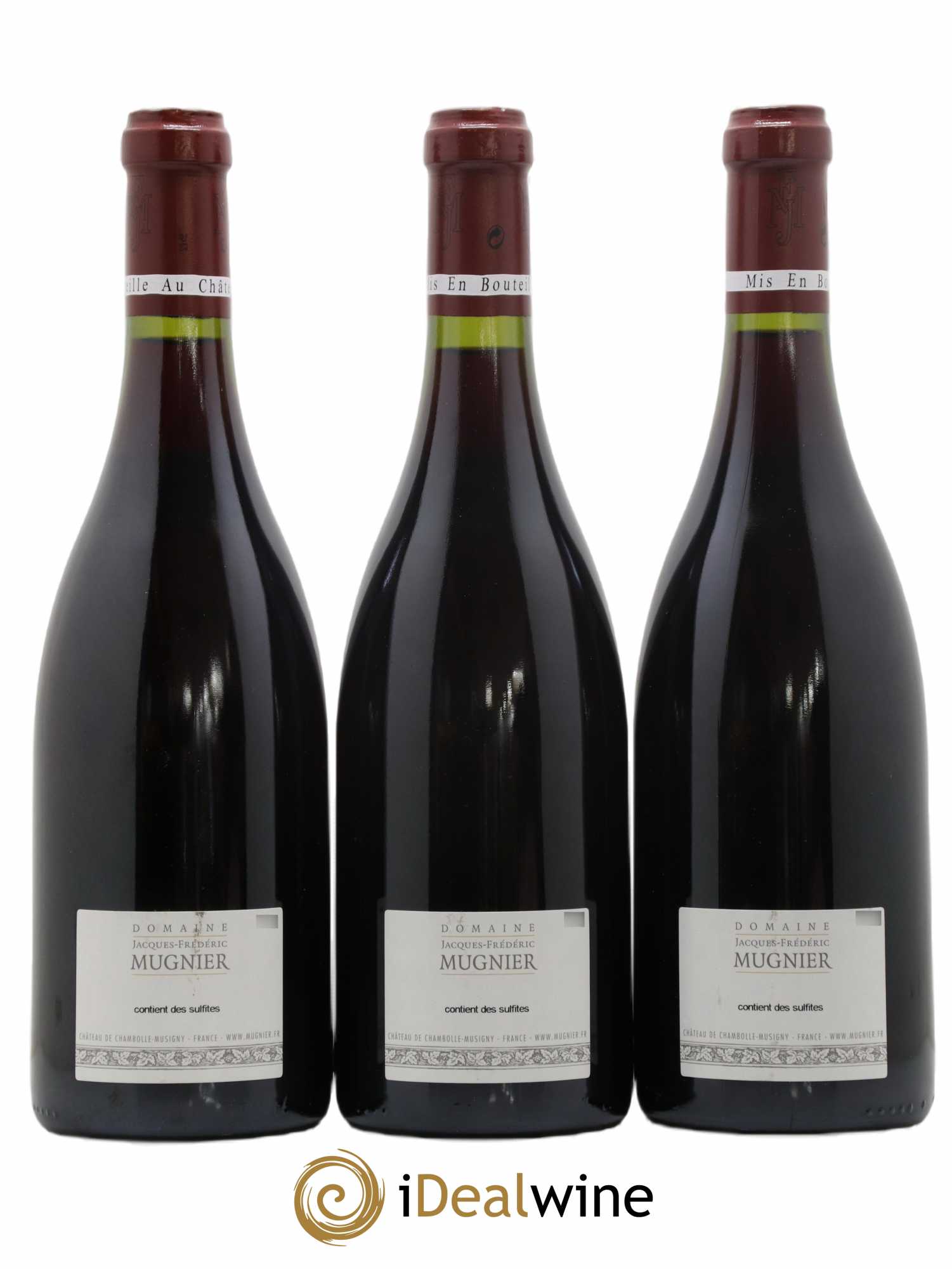 Nuits-Saint-Georges 1er Cru Clos de La Maréchale Jacques-Frédéric Mugnier 2008 - Lot de 3 bouteilles - 1