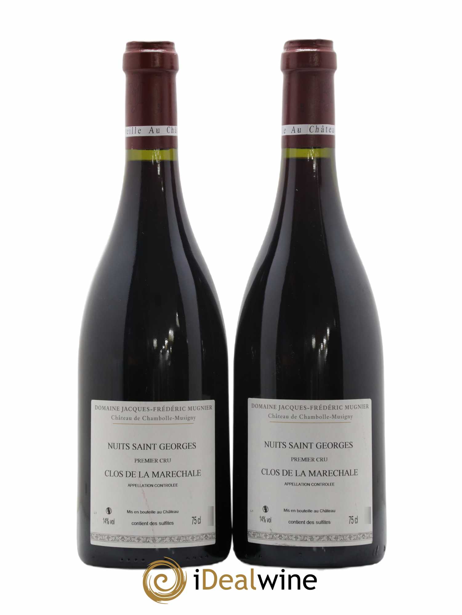 Nuits-Saint-Georges 1er Cru Clos de La Maréchale Jacques-Frédéric Mugnier 2009 - Lot de 2 bouteilles - 1