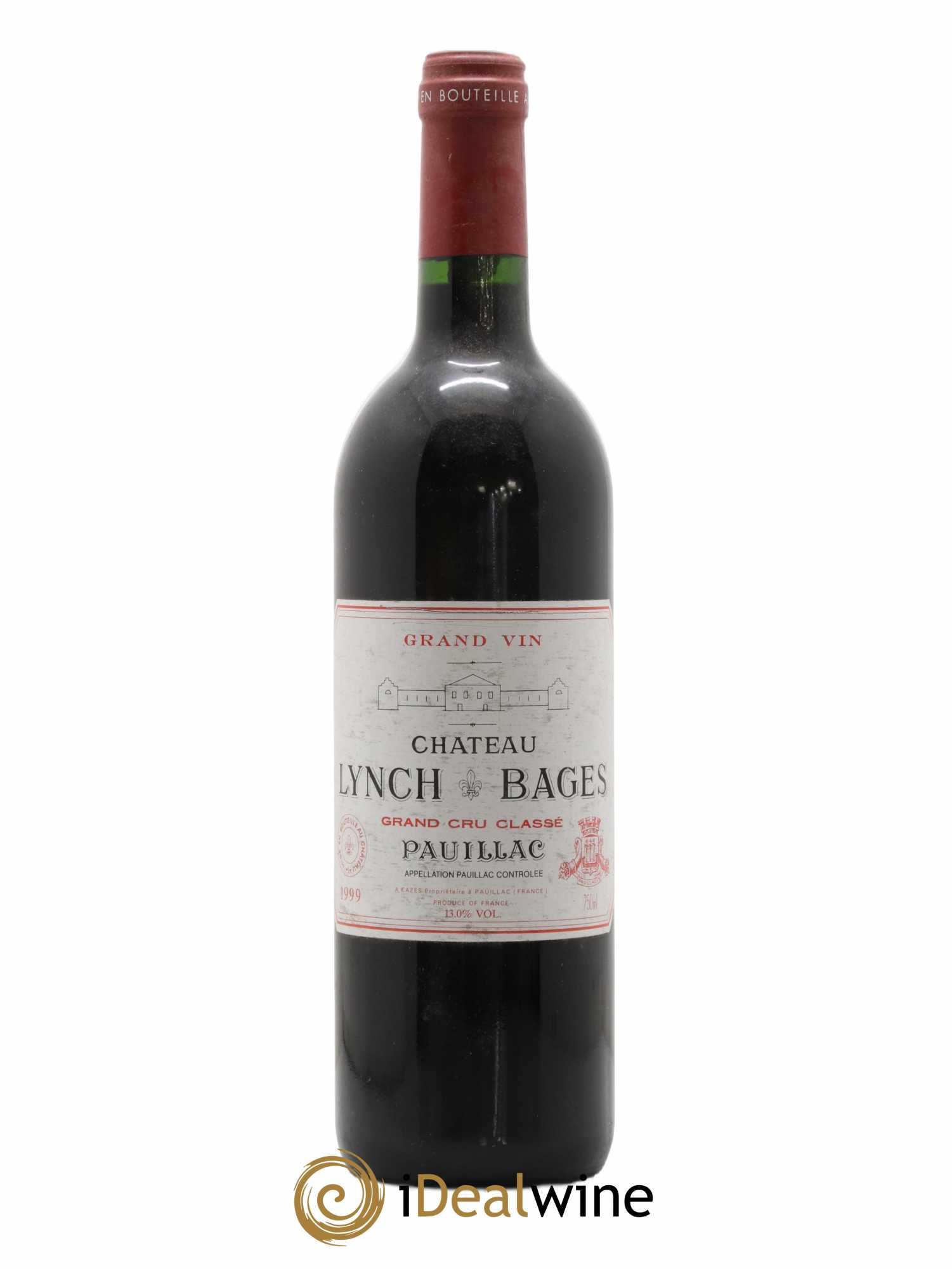 Château Lynch Bages 5ème Grand Cru Classé 1999 - Lot de 1 bouteille - 0