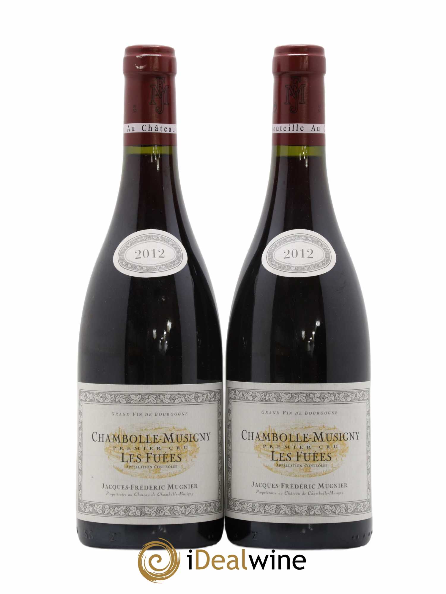 Chambolle-Musigny 1er Cru Les Fuées Jacques-Frédéric Mugnier 2012 - Lot de 2 bouteilles - 0