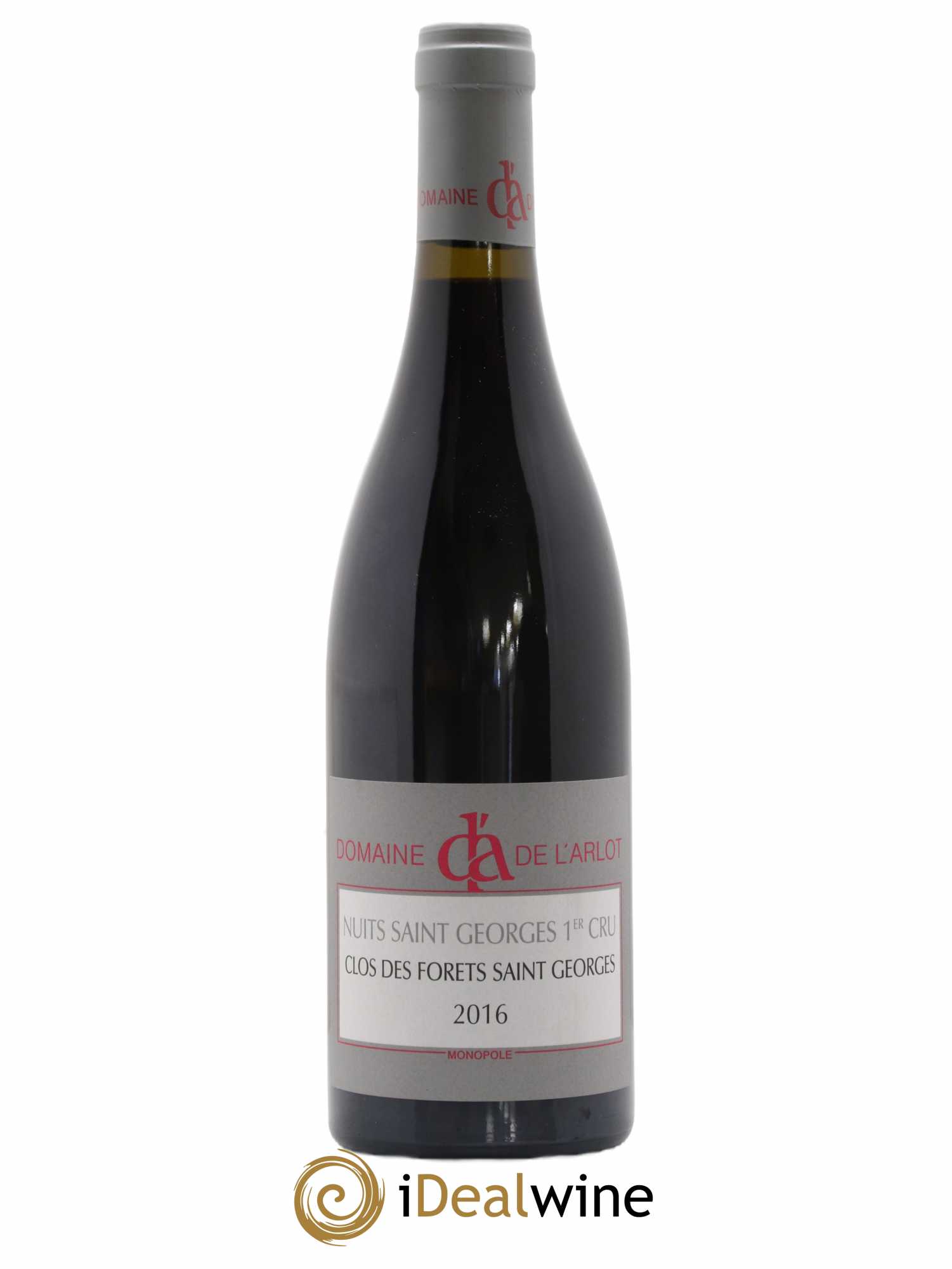 Nuits-Saint-Georges 1er Cru Clos des Forêts Saint-Georges Domaine de l'Arlot 2016 - Lot de 1 bouteille - 0