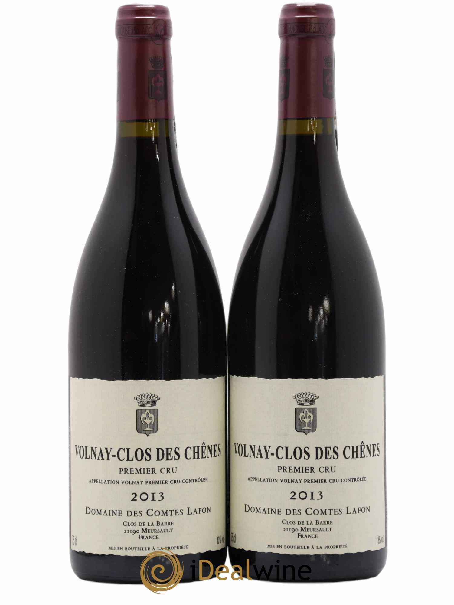 Volnay 1er Cru Clos des Chênes Comtes Lafon (Domaine des) 2013 - Lot de 2 bouteilles - 0