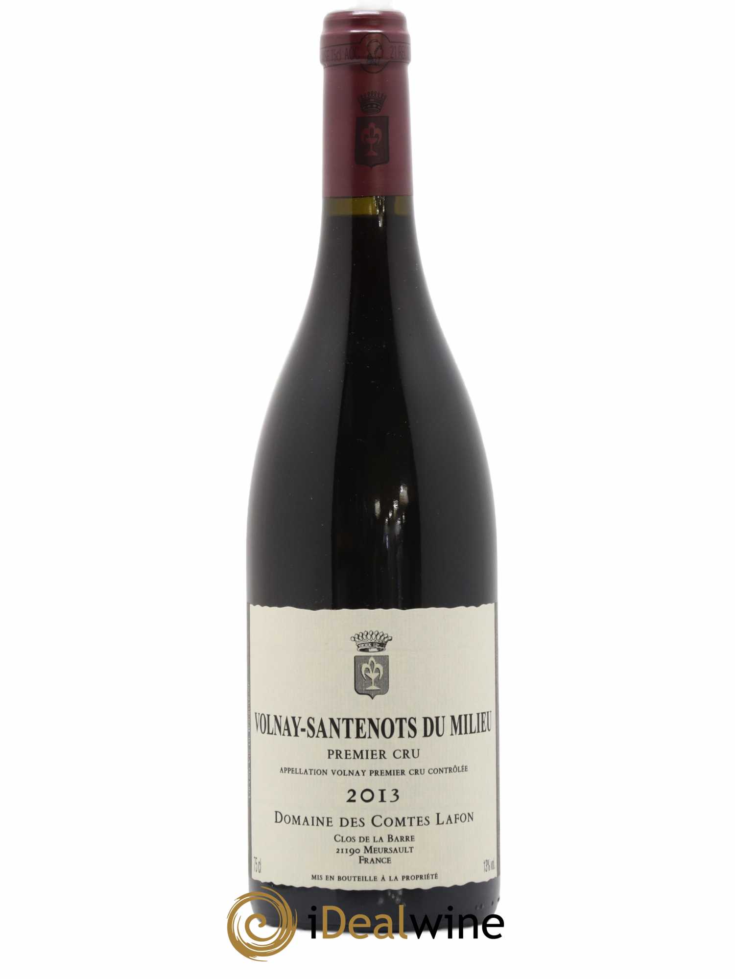 Volnay 1er Cru Santenots du Milieu Comtes Lafon (Domaine des) 2013 - Lot de 1 bouteille - 0