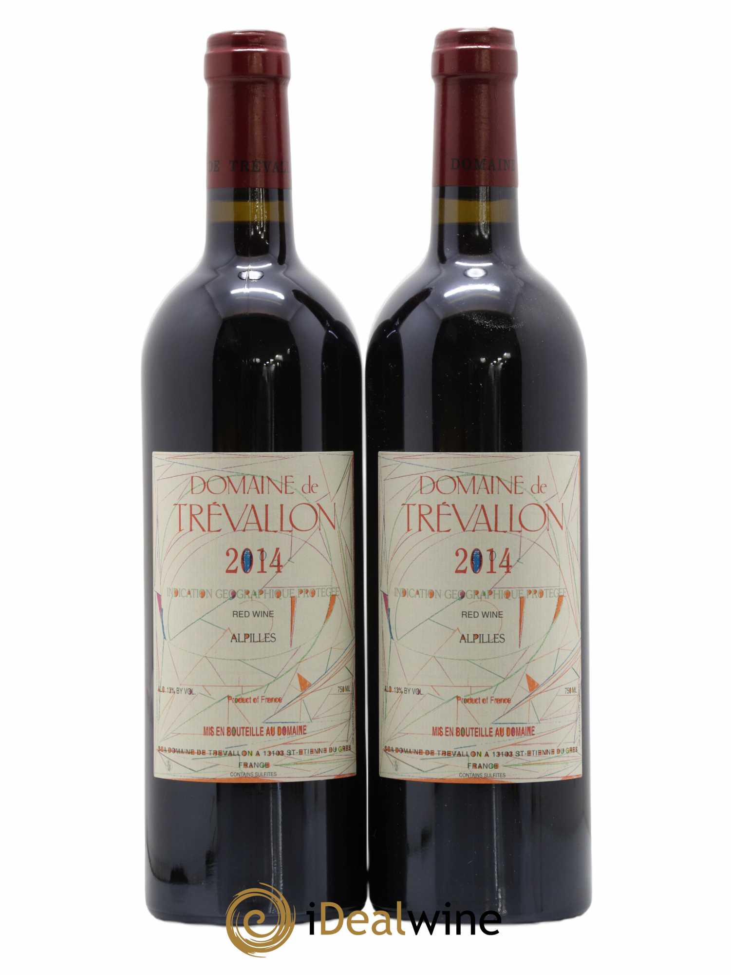 Alpilles Trévallon (Domaine de) Eloi Dürrbach 2014 - Lot de 2 bouteilles - 0