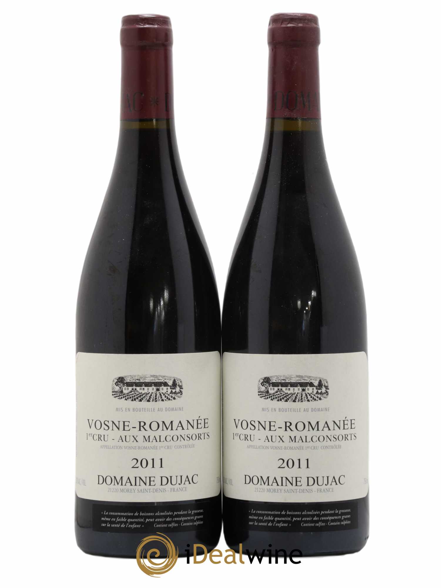 Vosne-Romanée 1er Cru Aux Malconsorts Dujac (Domaine) 2011 - Lot de 2 bouteilles - 0