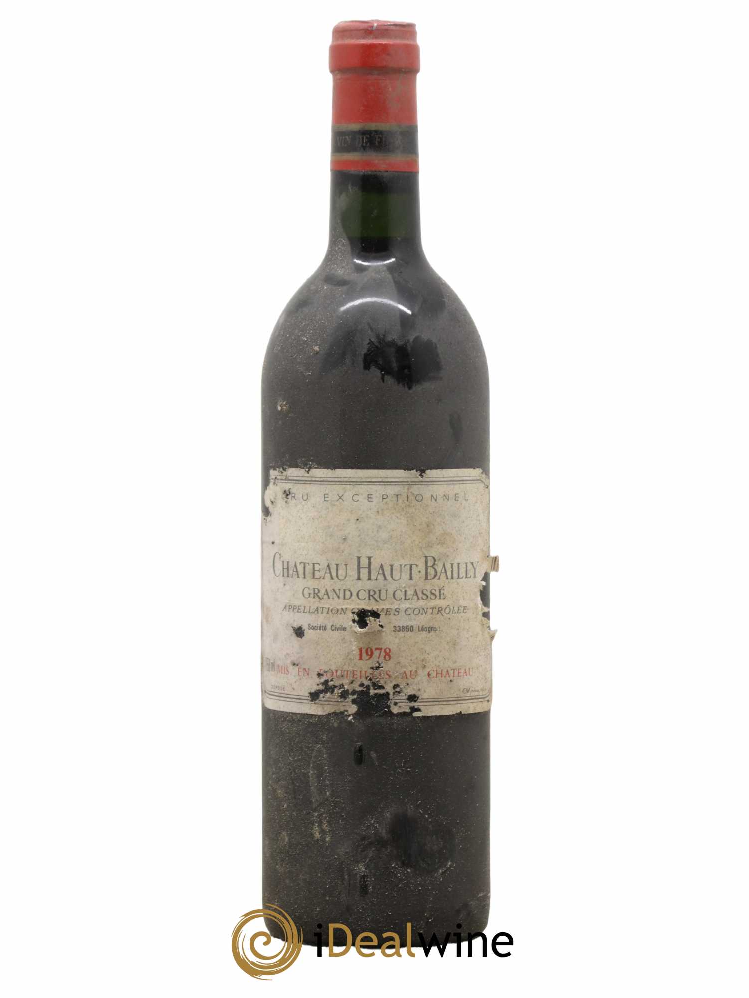 Château Haut-Bailly Cru Classé de Graves 1978 - Lot de 1 bouteille - 0