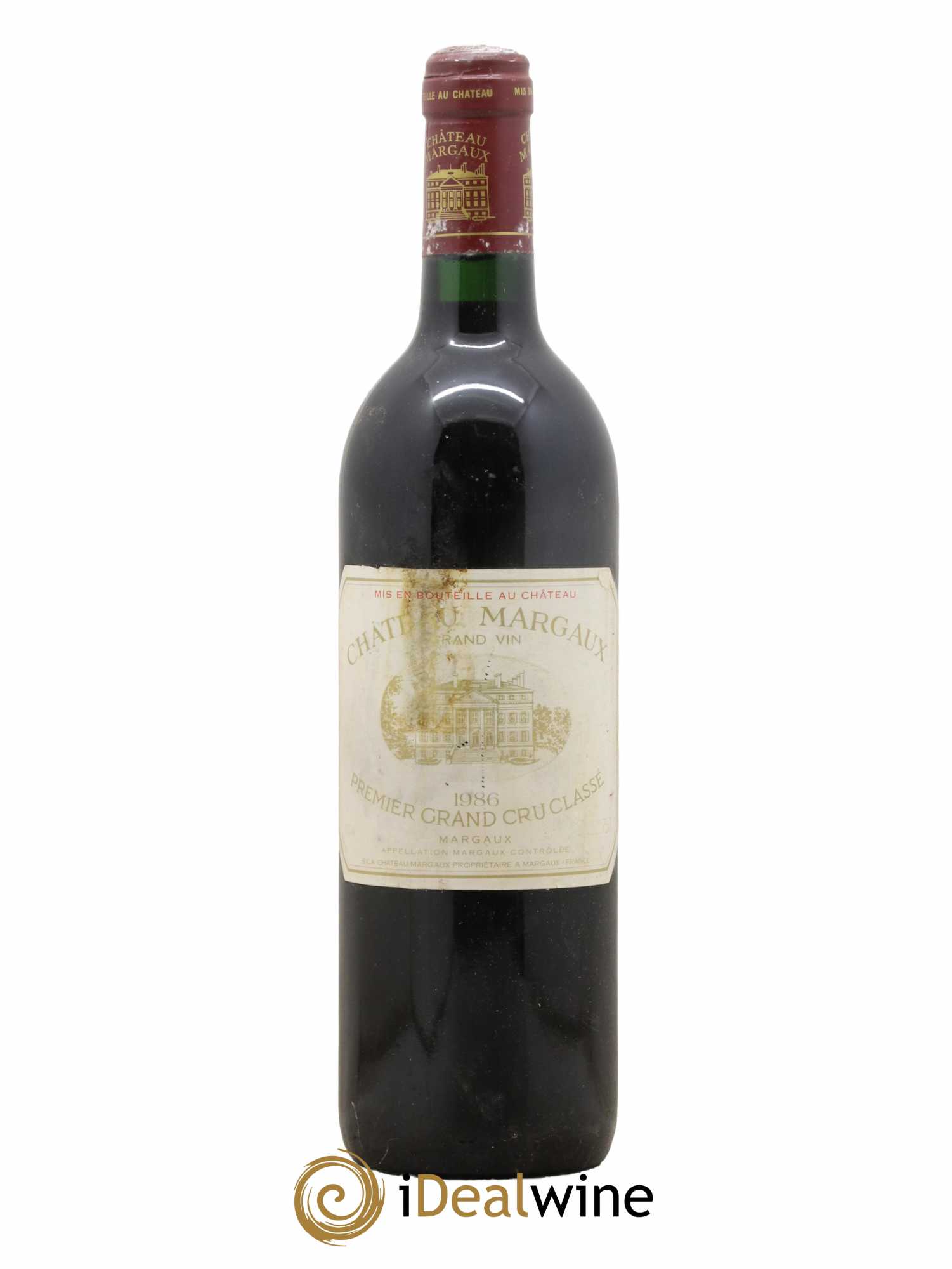 Château Margaux 1er Grand Cru Classé 1986 - Lot de 1 bouteille - 0