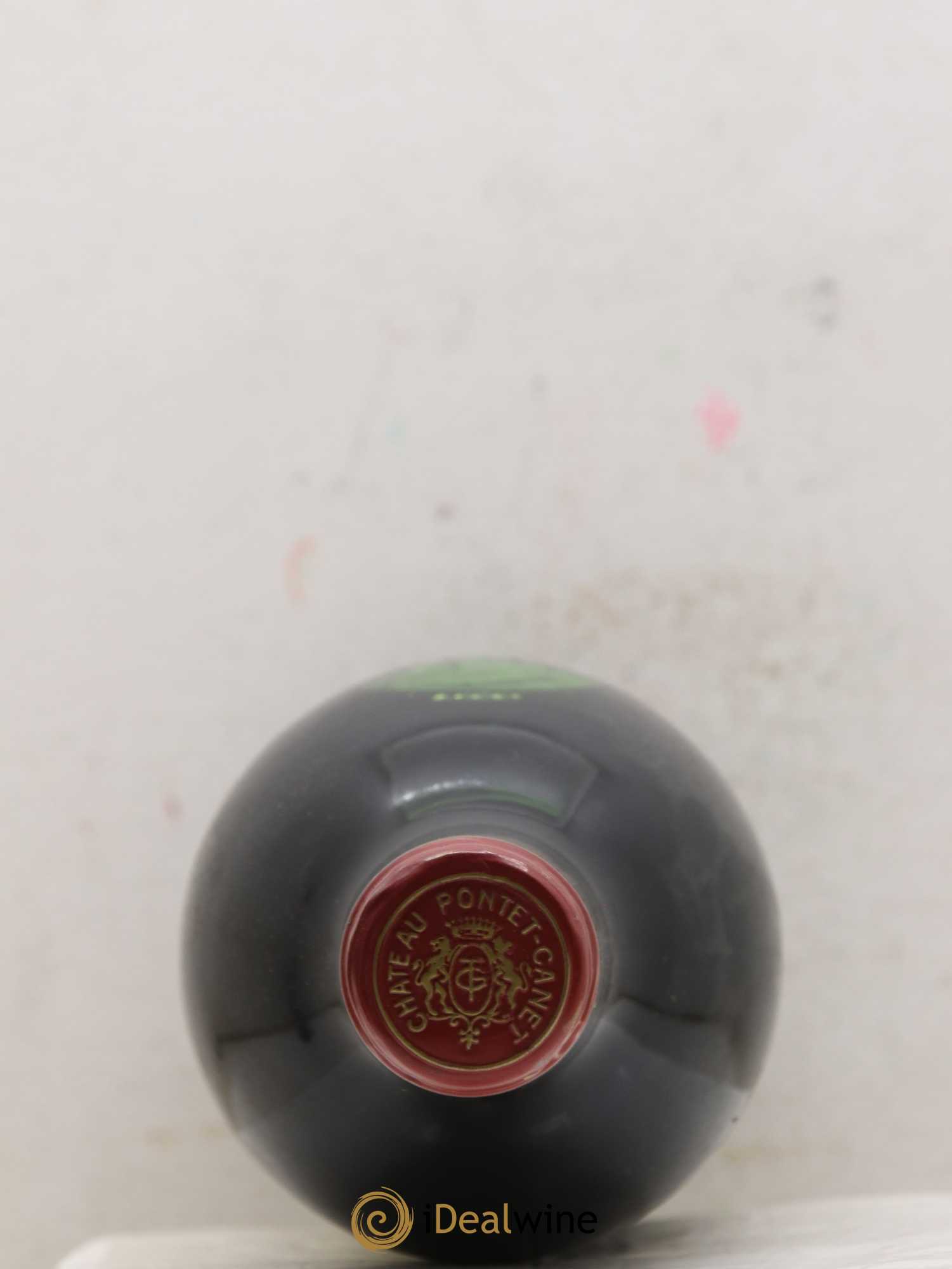 Château Pontet Canet 5ème Grand Cru Classé 1982 - Lot de 3 bouteilles - 1
