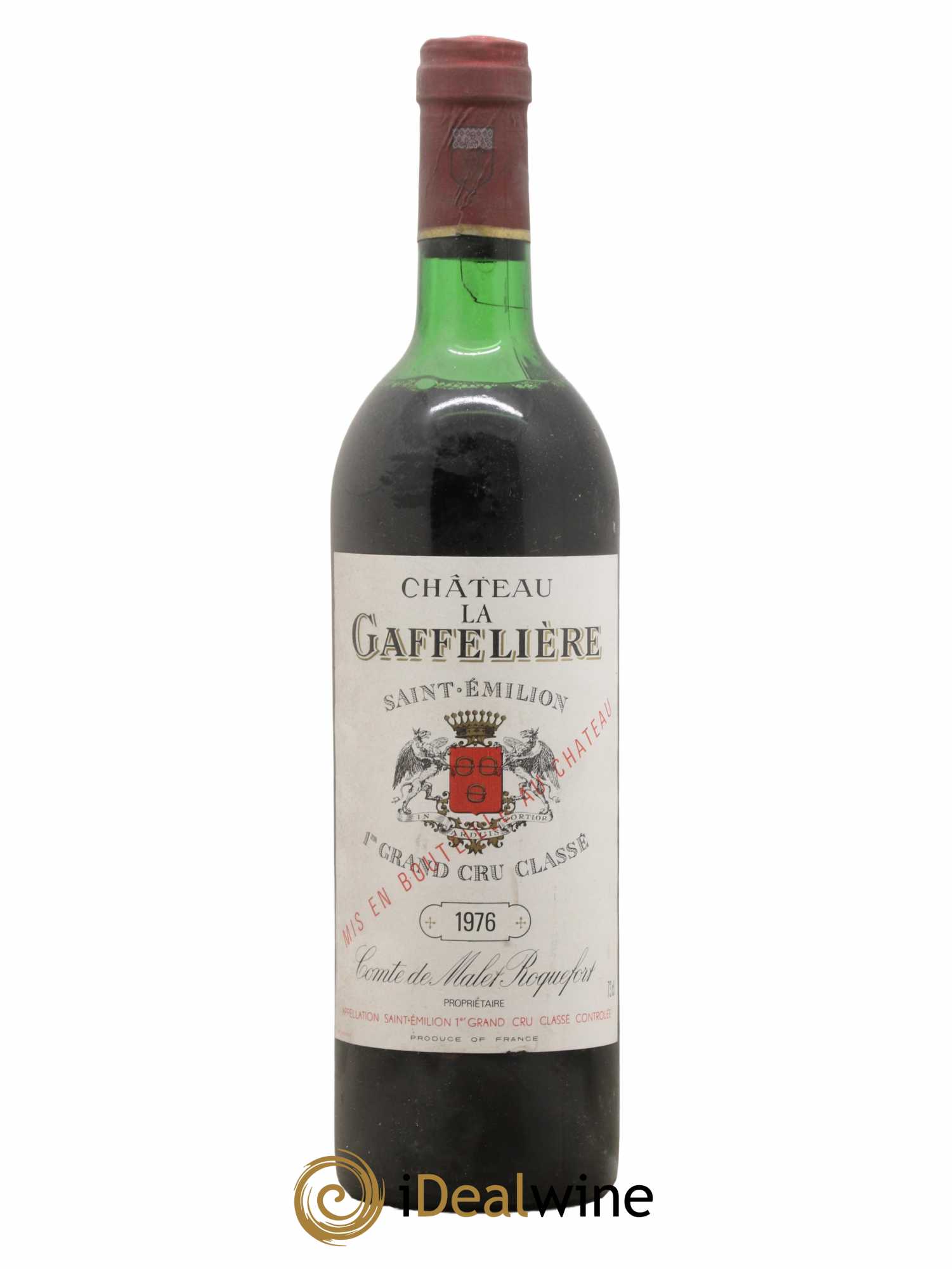 Château la Gaffelière 1er Grand Cru Classé B 1976 - Lot de 1 bouteille - 0
