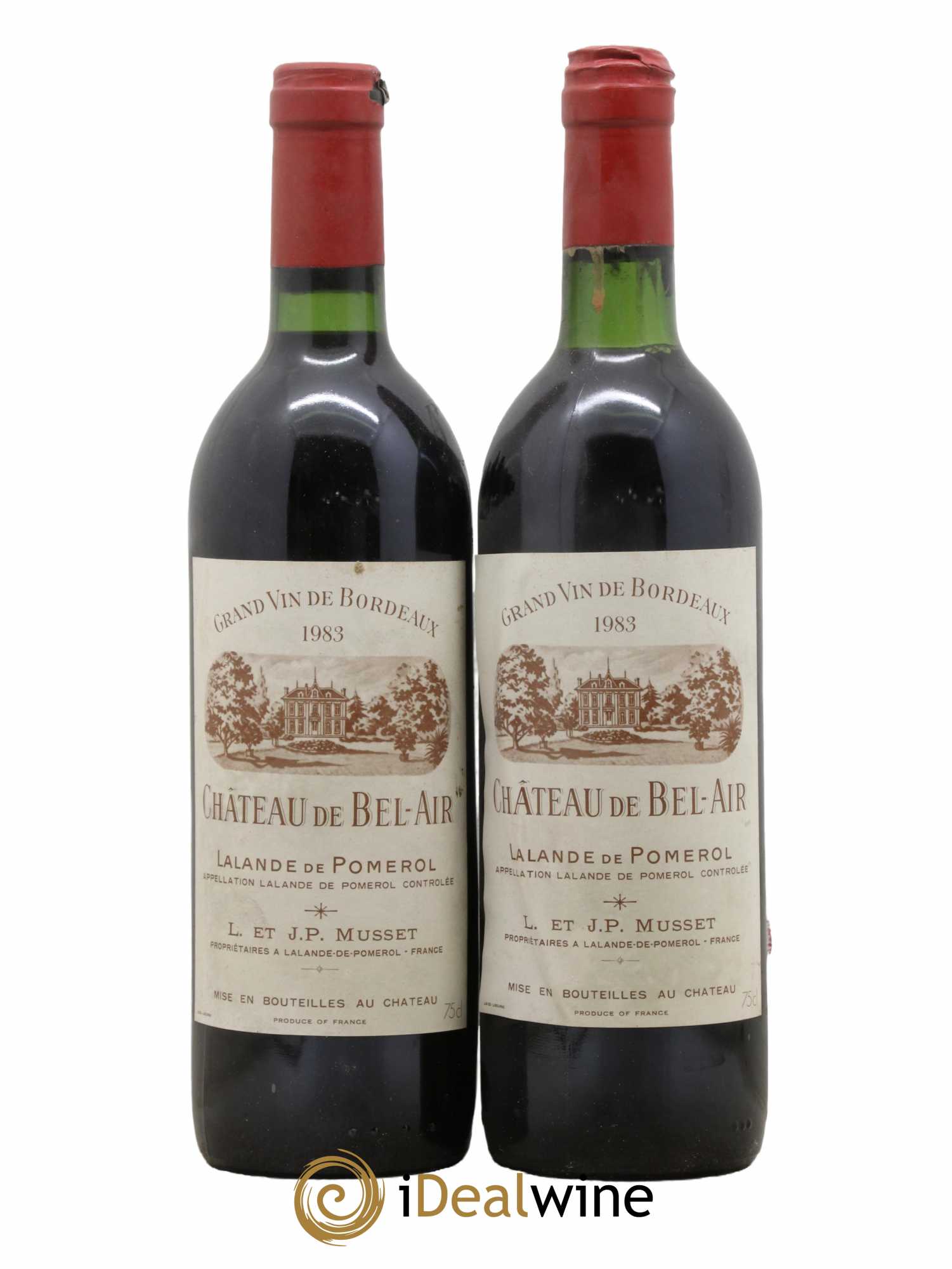 Château de Bel-Air 1983 - Lot de 2 bouteilles - 0