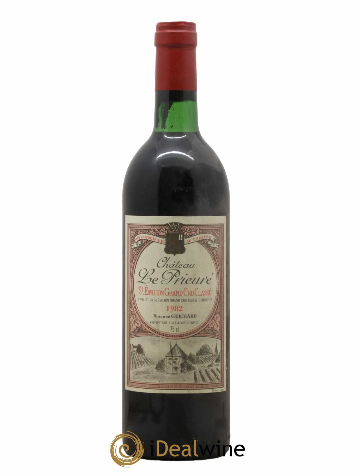 Château le Prieuré Grand Cru Classé 1982 - Lot de 1 bouteille - 0