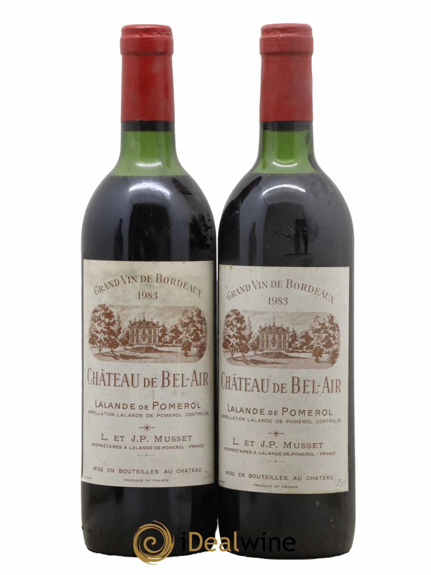 Château de Bel-Air 1983 - Lot de 2 bouteilles - 0