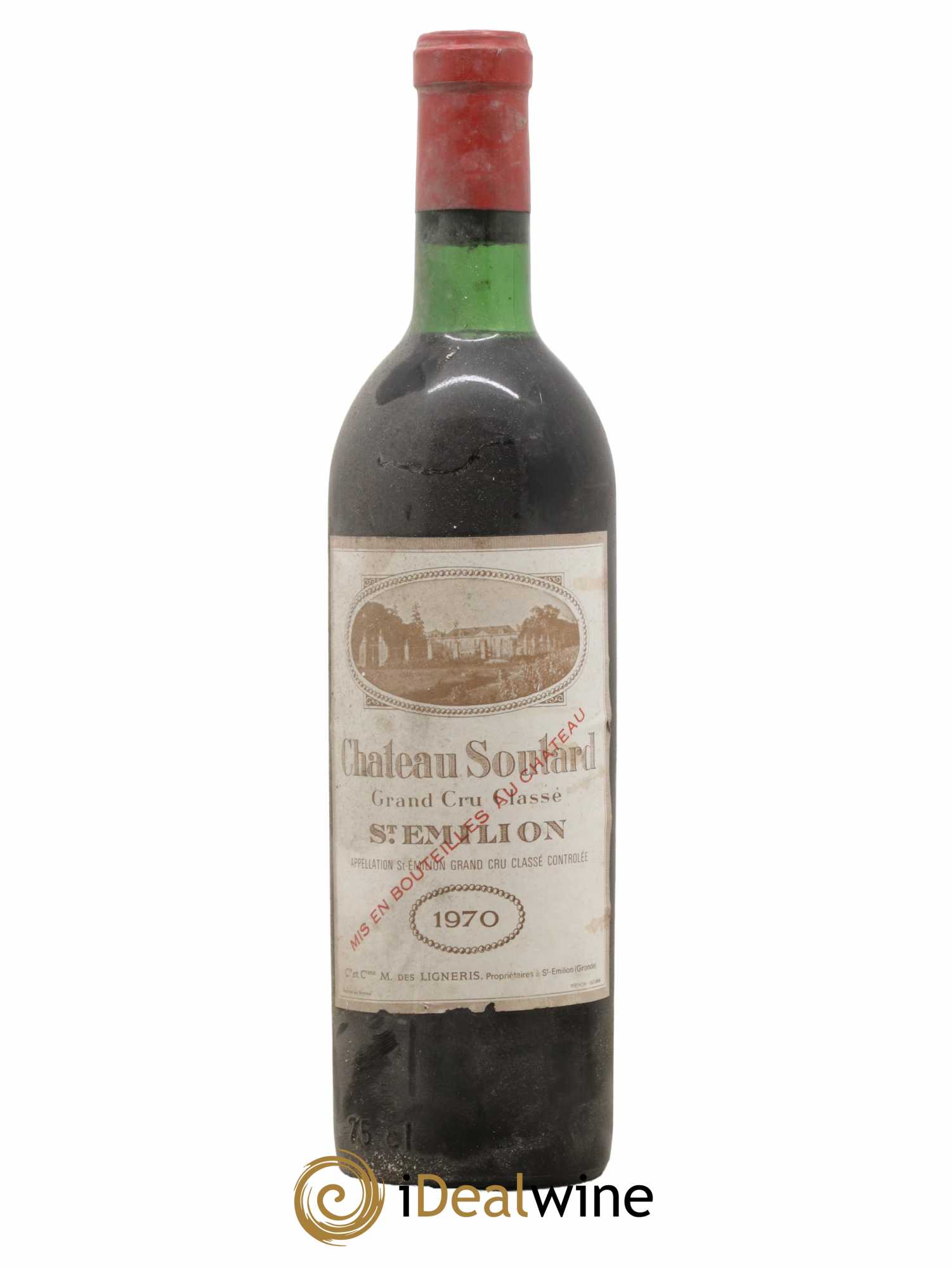 Château Soutard Grand Cru Classé 1970 - Lot de 1 bouteille - 0