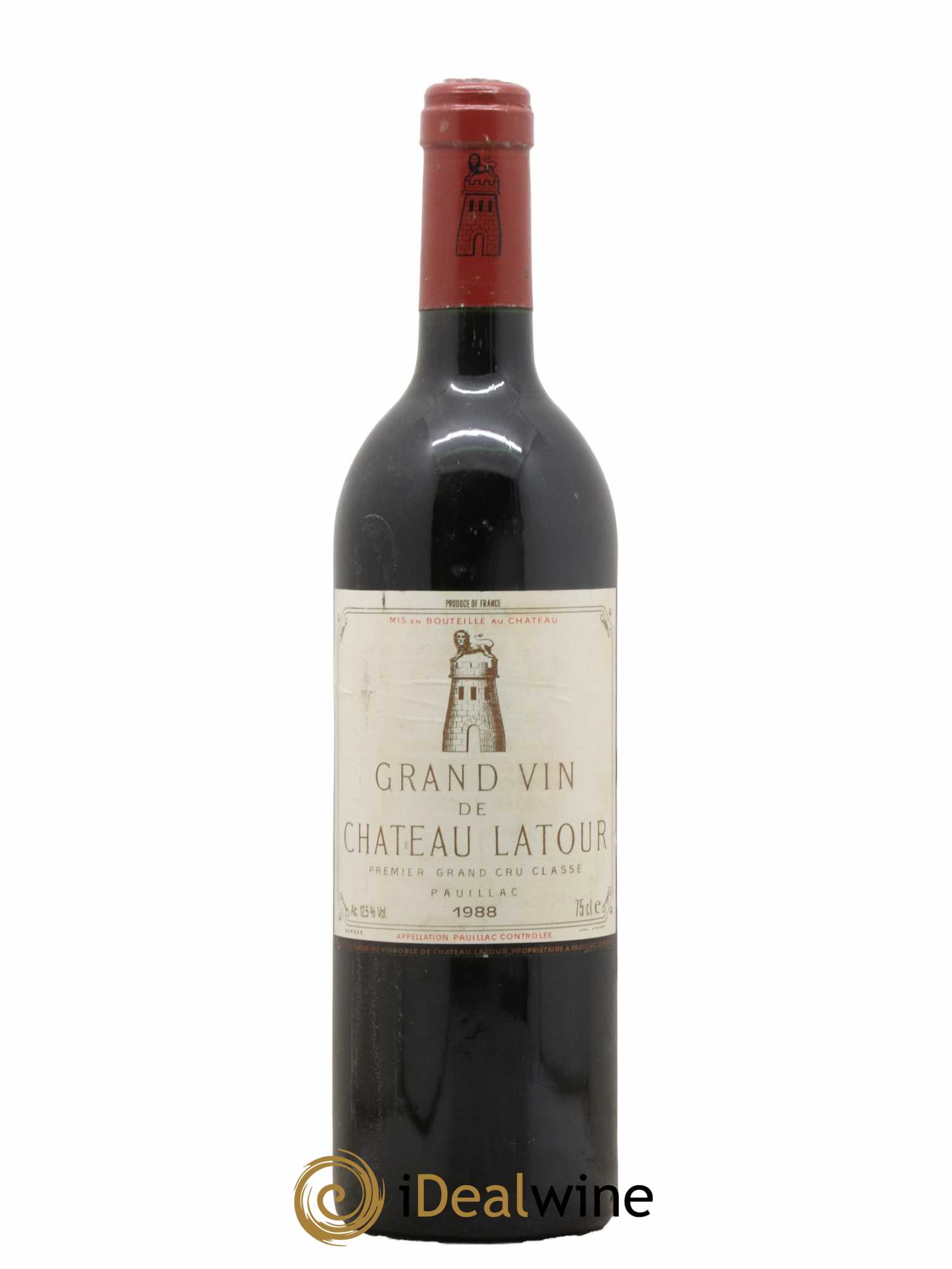 Château Latour 1er Grand Cru Classé 1988 - Lot de 1 bouteille - 0