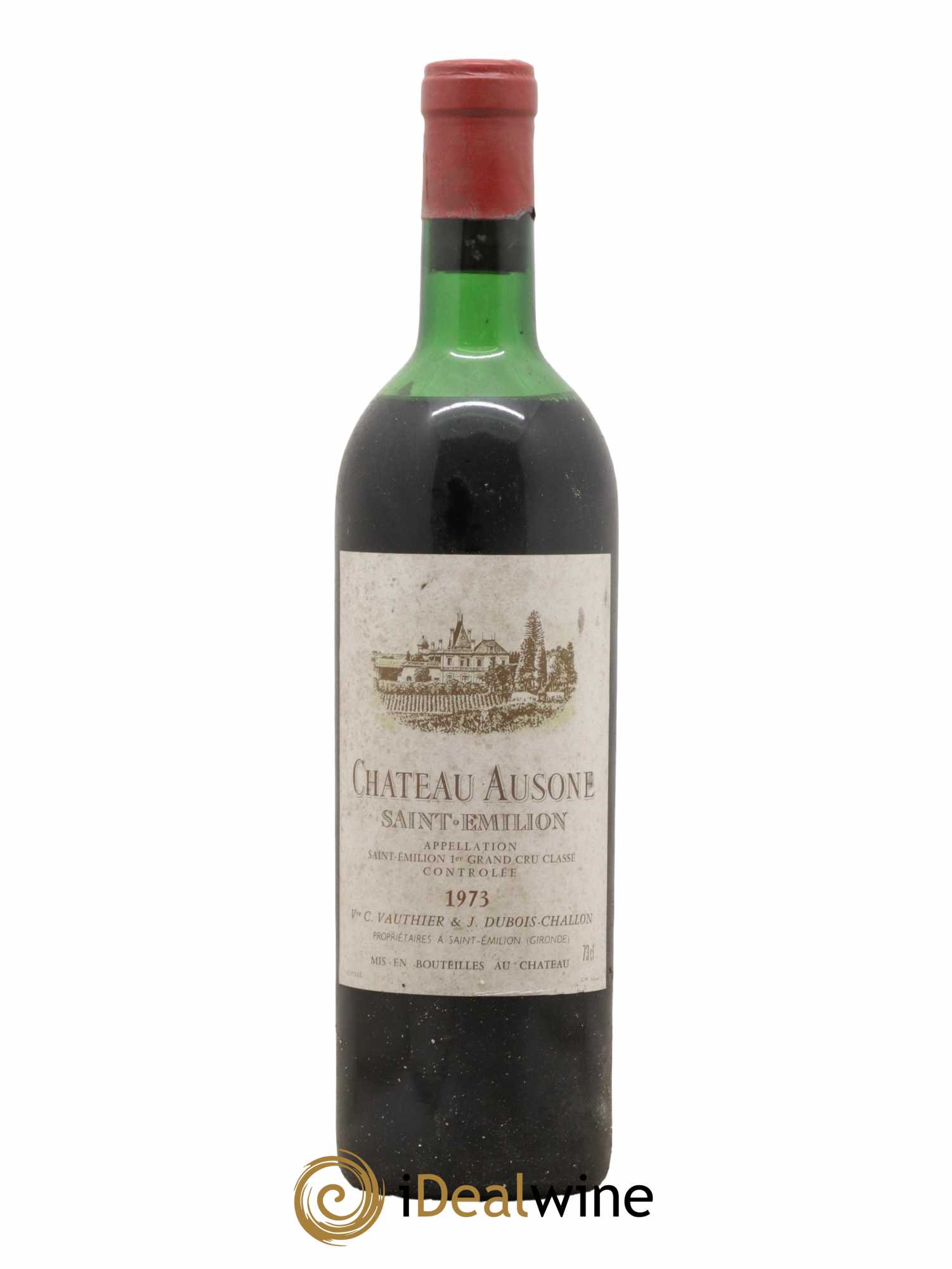 Château Ausone 1er Grand Cru Classé A 1973 - Lot de 1 bouteille - 0