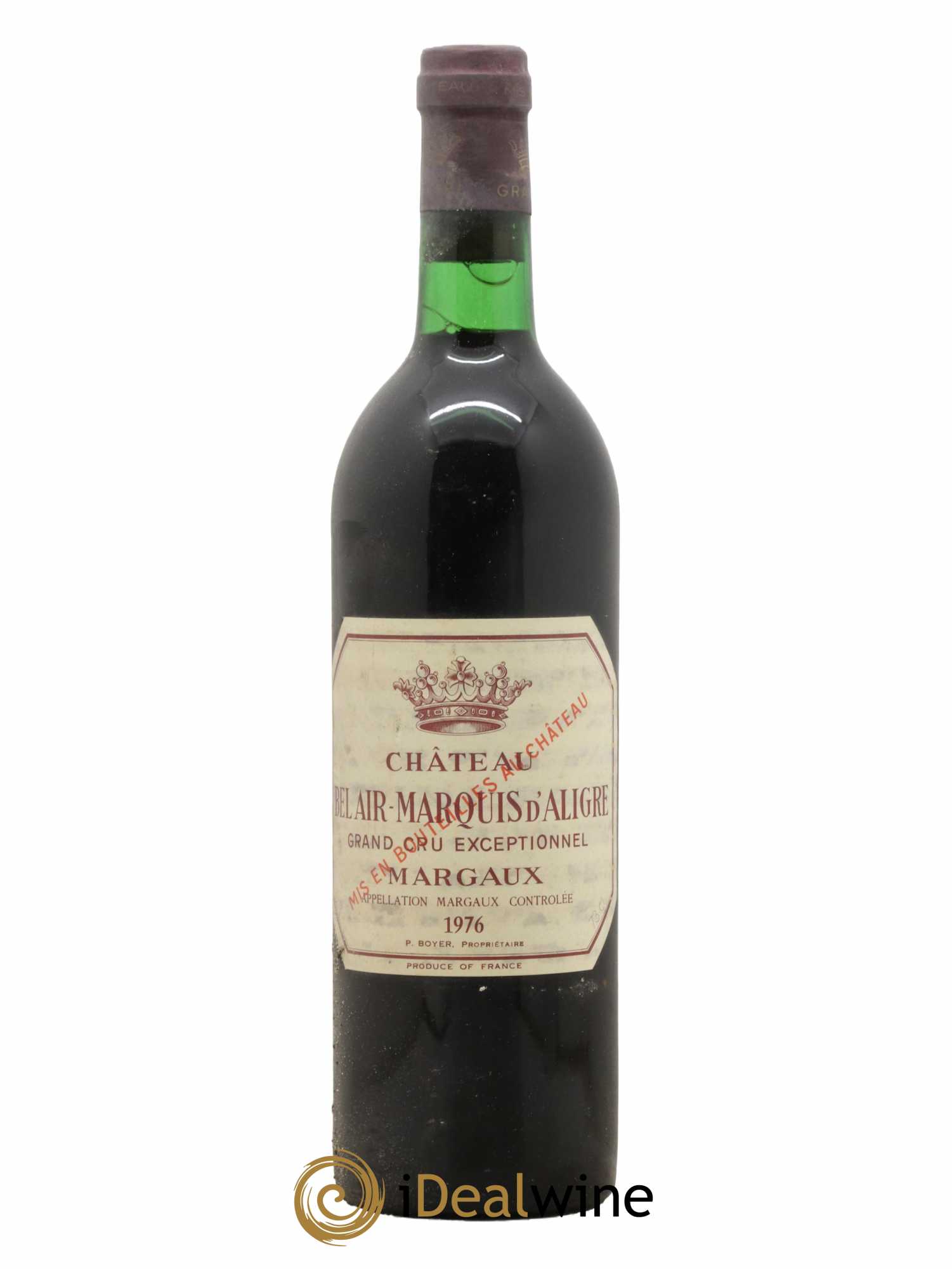 Château Bel Air Marquis d'Aligre 1976 - Lot de 1 bouteille - 0