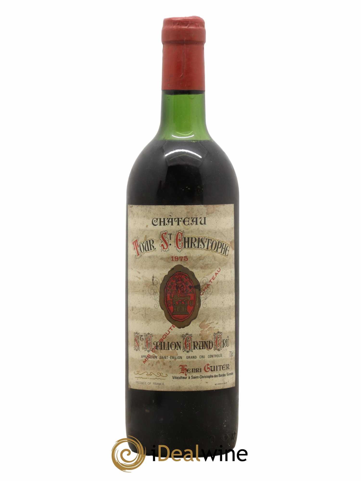 Saint-Émilion Grand Cru 1975 - Lot de 1 bouteille - 0