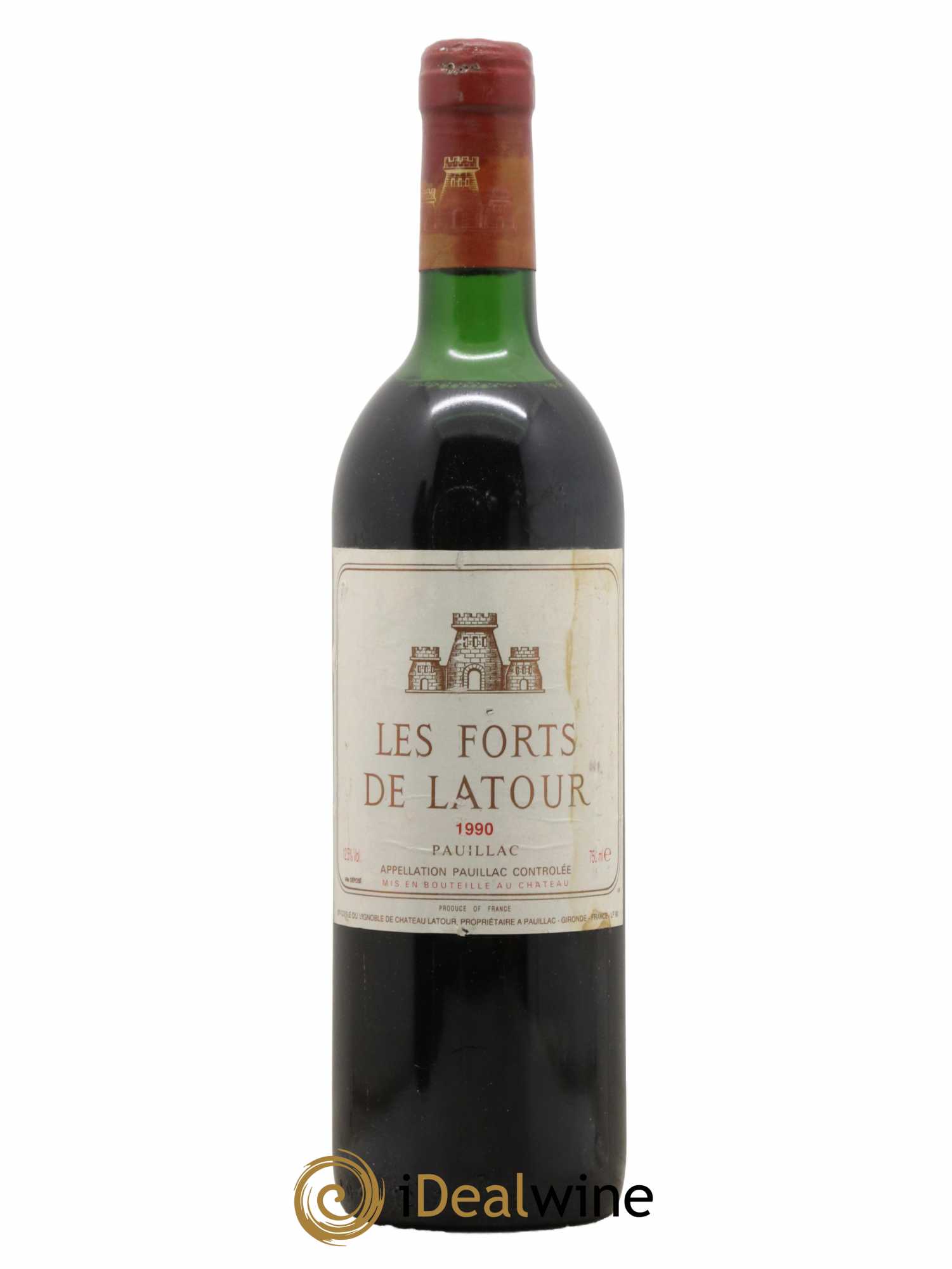 Les Forts de Latour Second Vin 1990 - Lot de 1 bouteille - 0