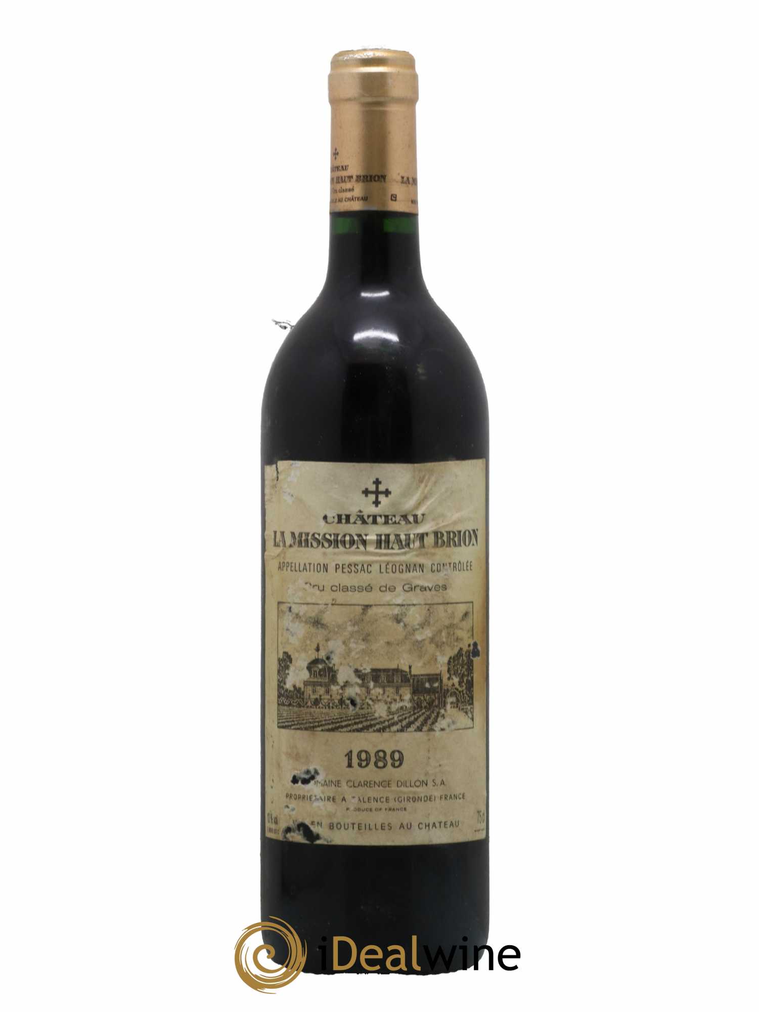 Château la Mission Haut-Brion Cru Classé de Graves 1989 - Lot de 1 bouteille - 0