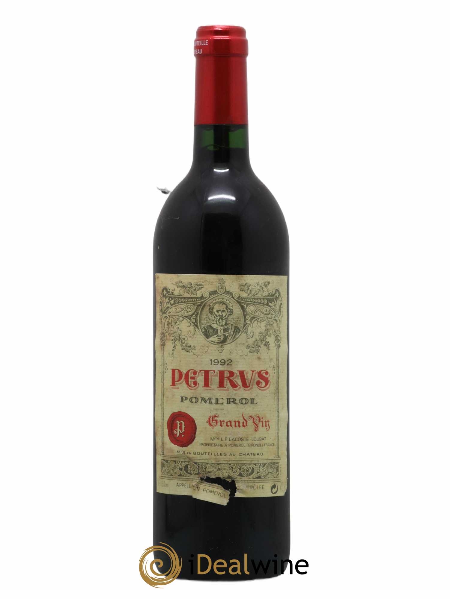 Petrus 1992 - Lot de 1 bouteille - 0
