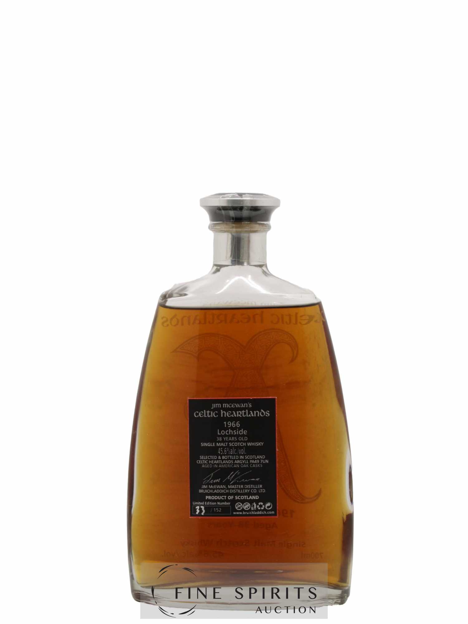 Lochside 38 years 1966 Murray Mc David Celtic Heartlands One of 152 - Lot of 1 bottle - 2