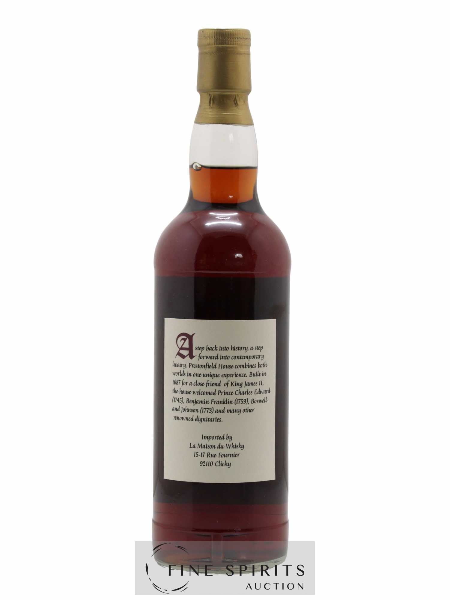 Springbank 34 years 1970 Signatory Vintage The Prestonfield Cask n°1631 - One of 157 - bottled 2004 - Lot de 1 bouteille - 2