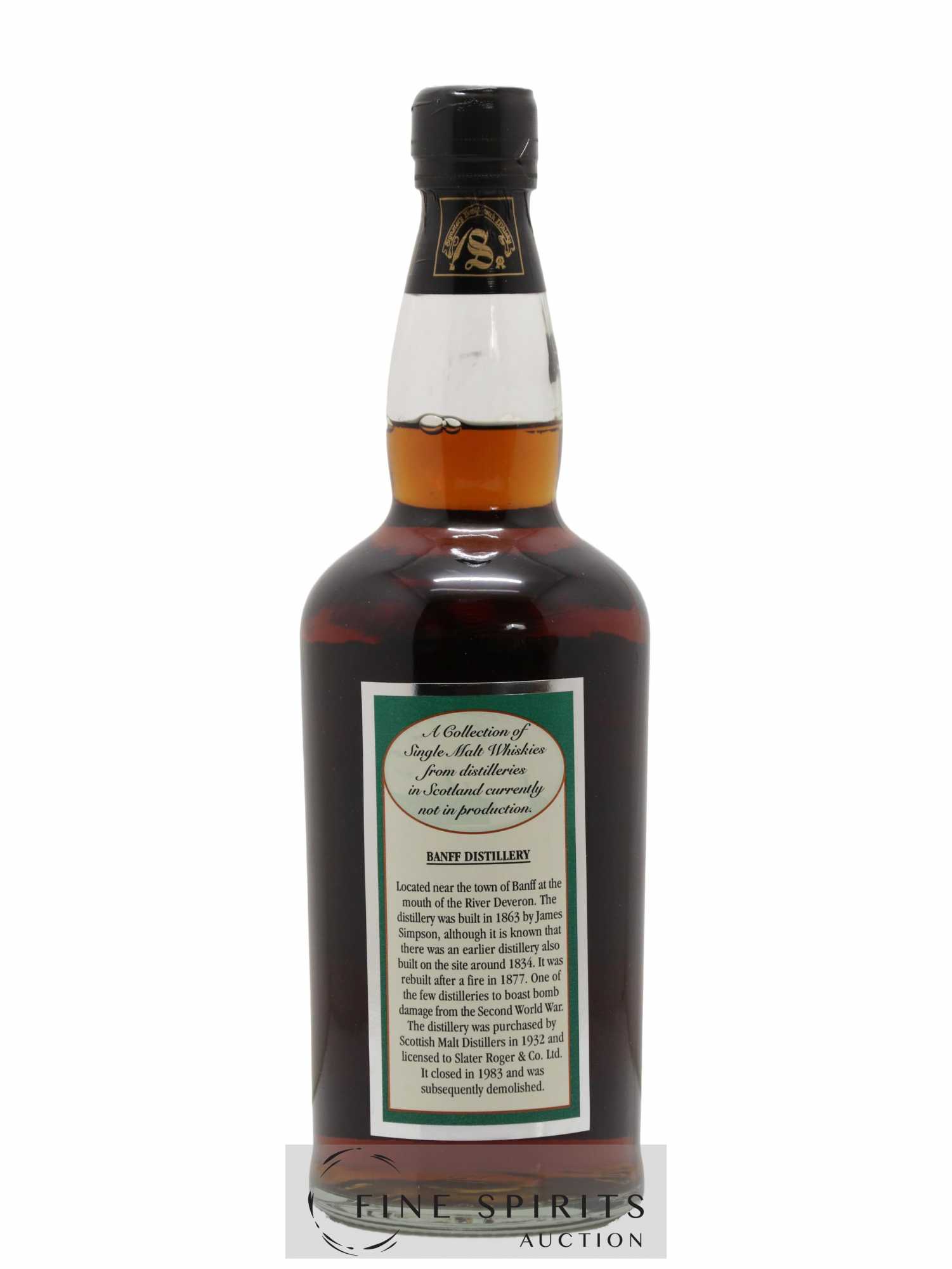 Banff 34 years 1966 Signatory Vintage Complete Set with Mignonette Butt n°3437 One of 528 - bottled 2 - Lot de 1 bouteille - 3