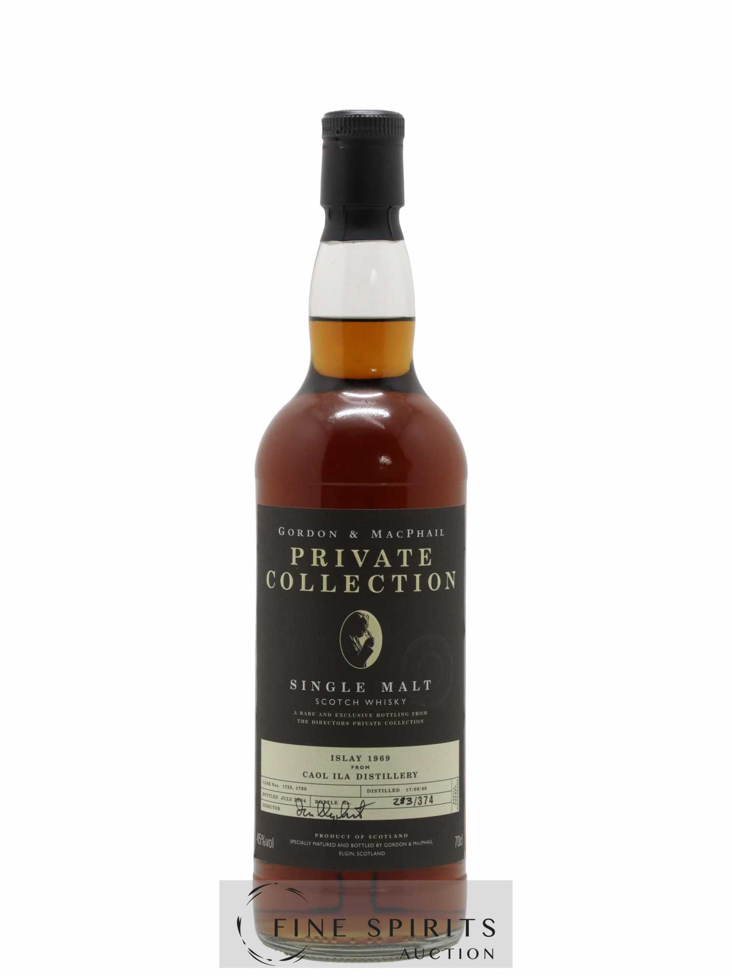 Caol Ila 1969 Gordon & MacPhail Private Collection Casks n°1755-60 - One of 374 - bottled 2004 - Lot de 1 bouteille - 1
