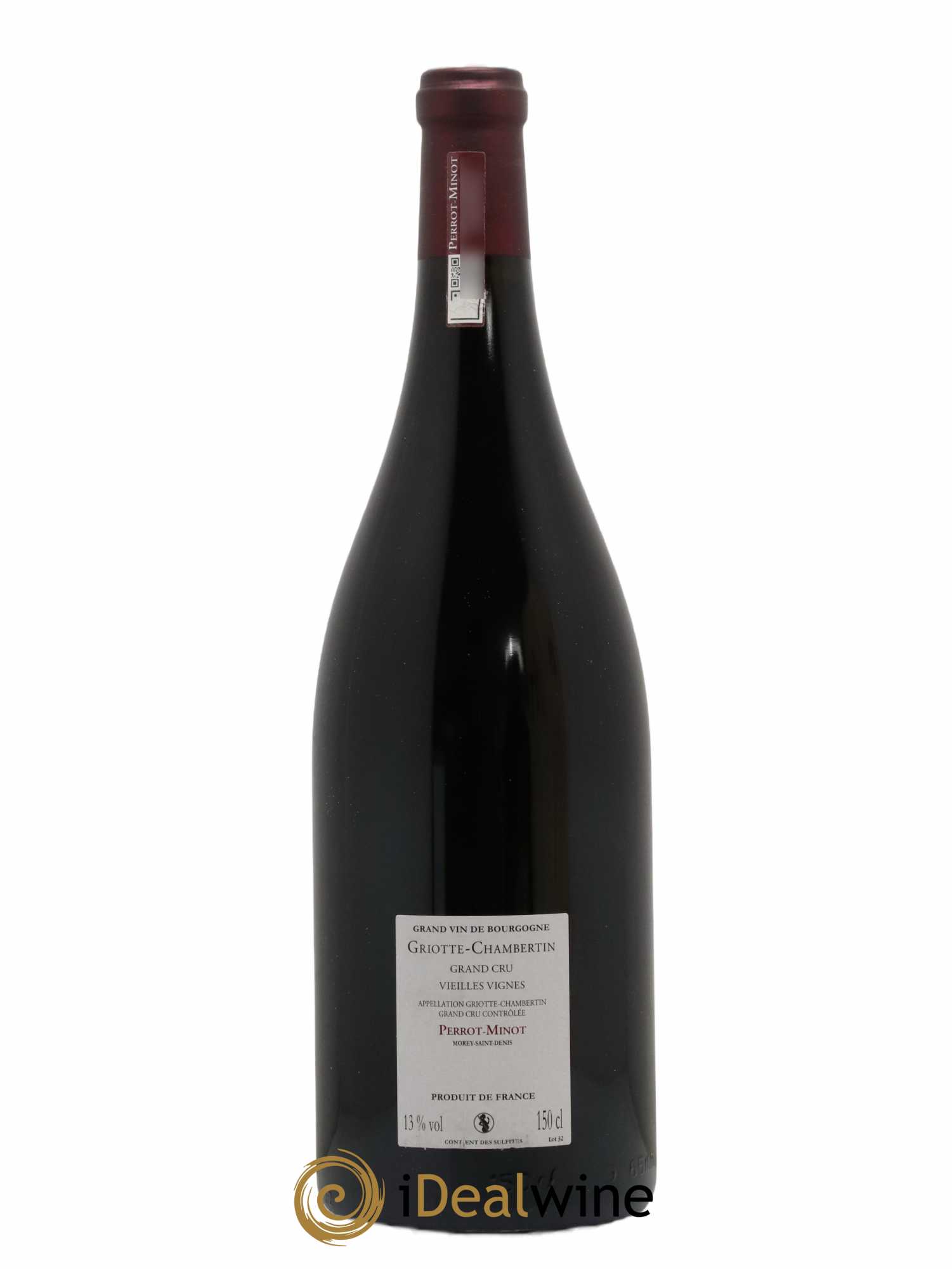 Griotte-Chambertin Grand Cru Perrot Minot Vieilles Vignes 2016 - Lot de 1 magnum - 2