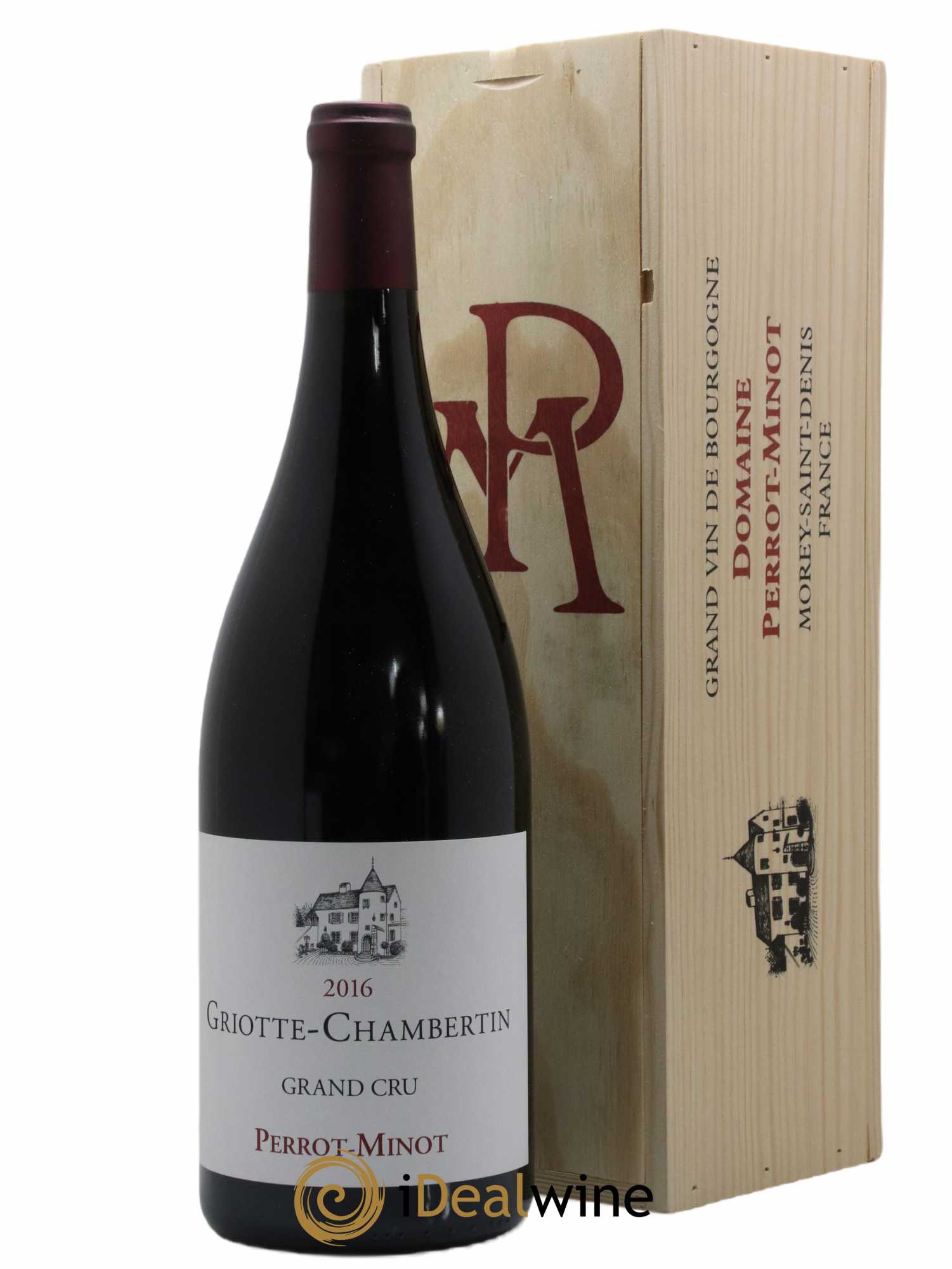 Griotte-Chambertin Grand Cru Perrot Minot Vieilles Vignes 2016 - Lot de 1 magnum - 0