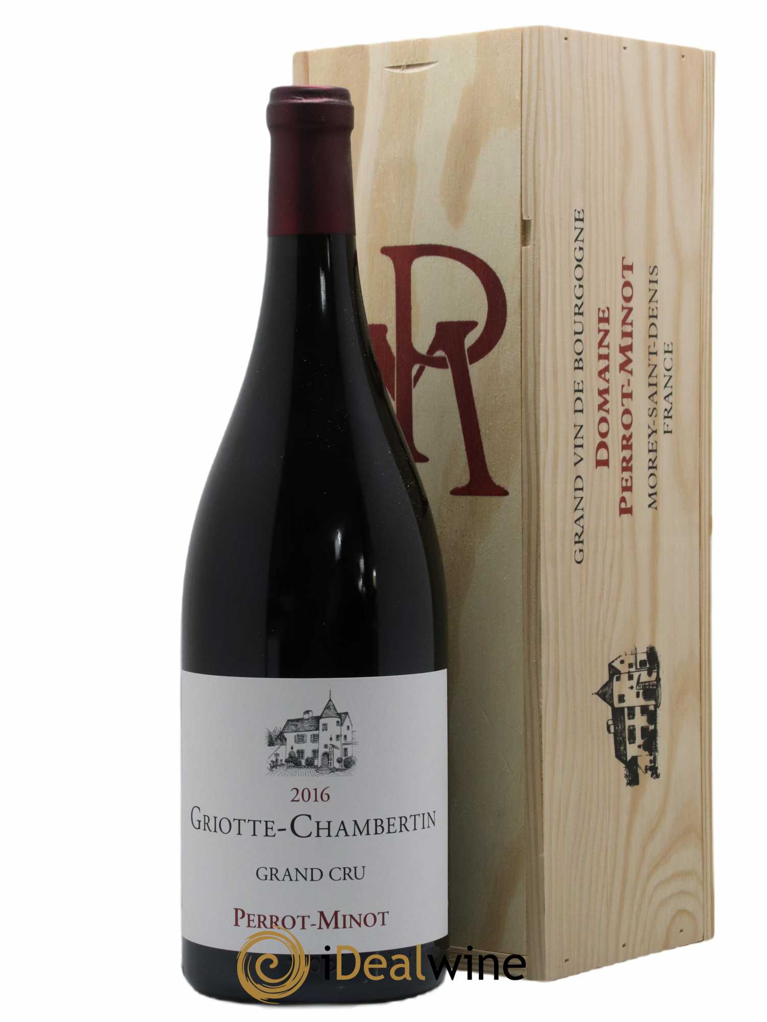 Griotte-Chambertin Grand Cru Perrot Minot Vieilles Vignes 2016 - Lot de 1 magnum - 0