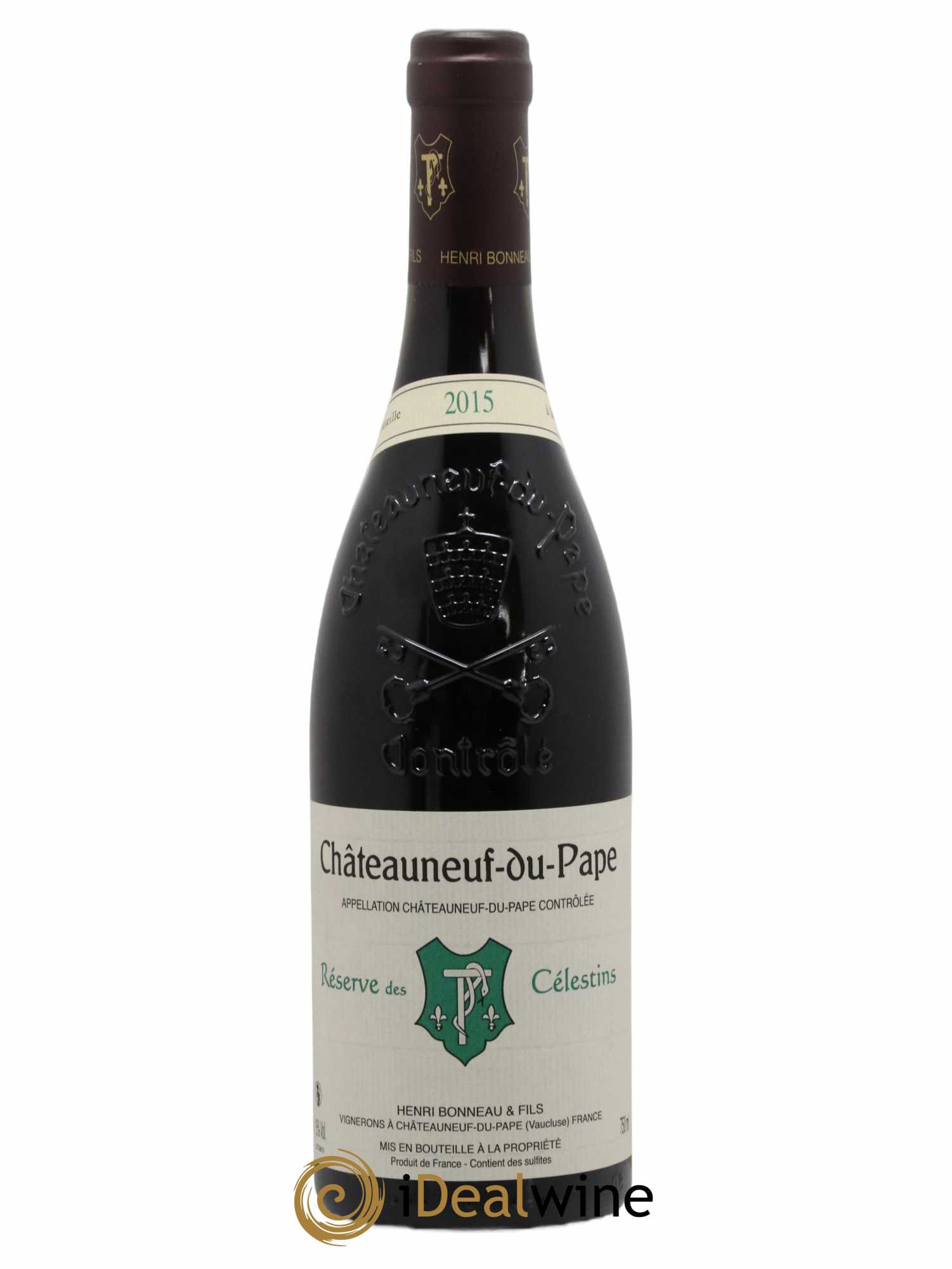 Châteauneuf-du-Pape Réserve des Célestins Henri Bonneau & Fils 2015 - Lot de 1 bouteille - 0