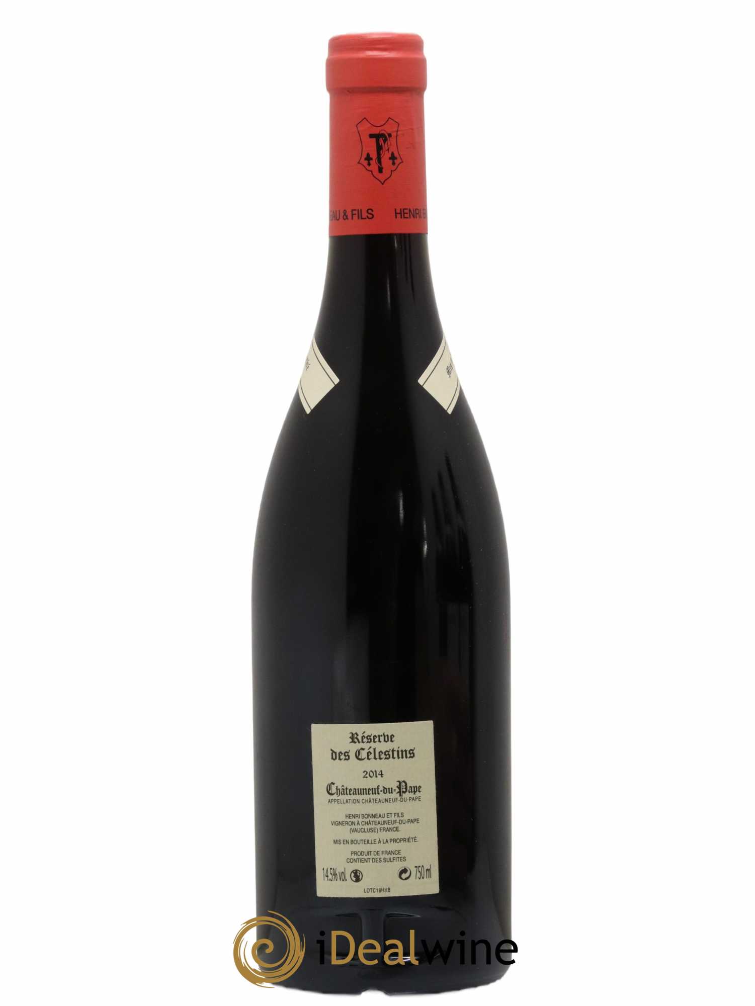Châteauneuf-du-Pape Réserve des Célestins Henri Bonneau & Fils 2014 - Lot de 1 bouteille - 1