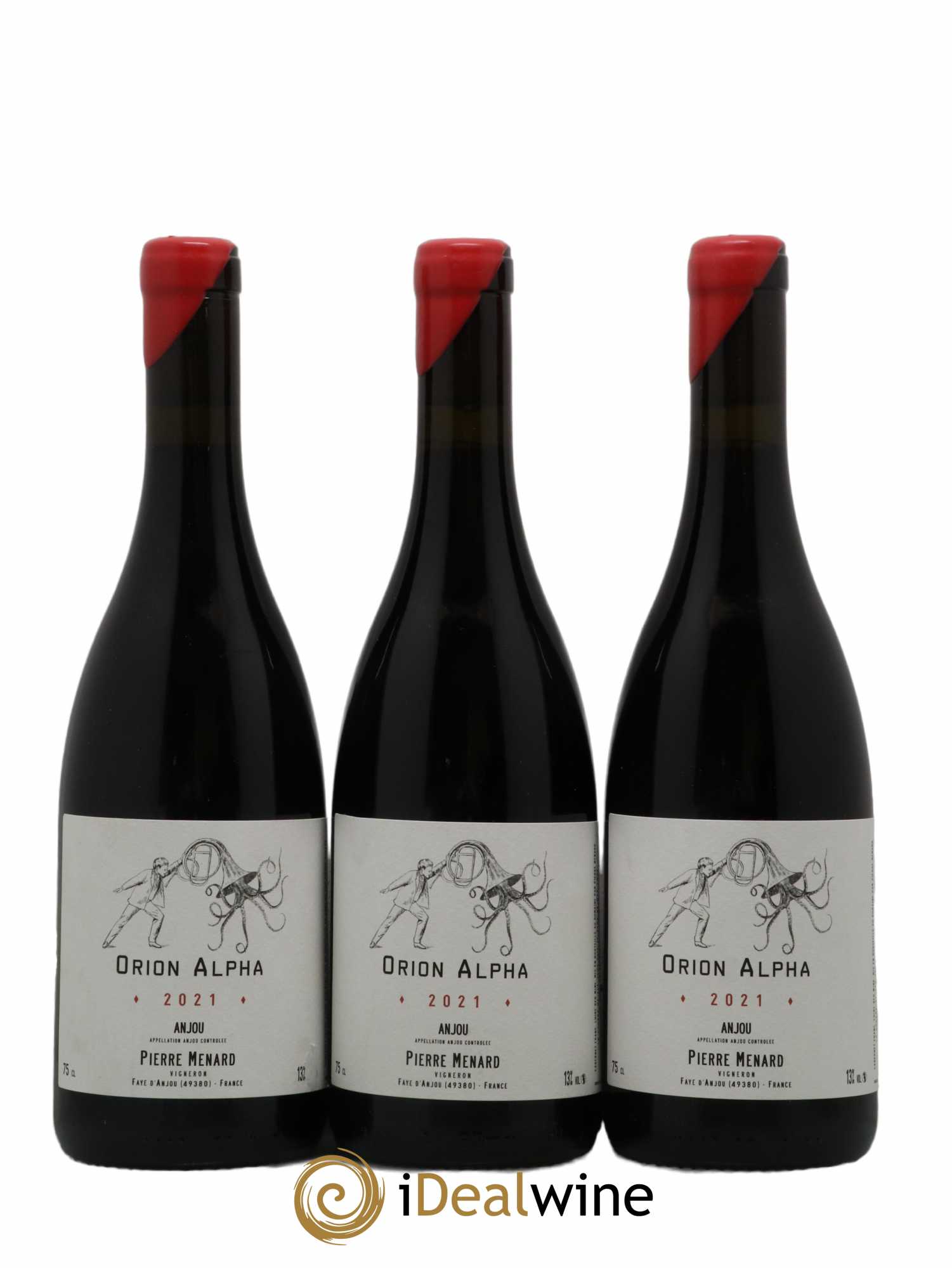 Anjou Orion Alpha Pierre Ménard 2021 - Lot de 3 bouteilles - 0