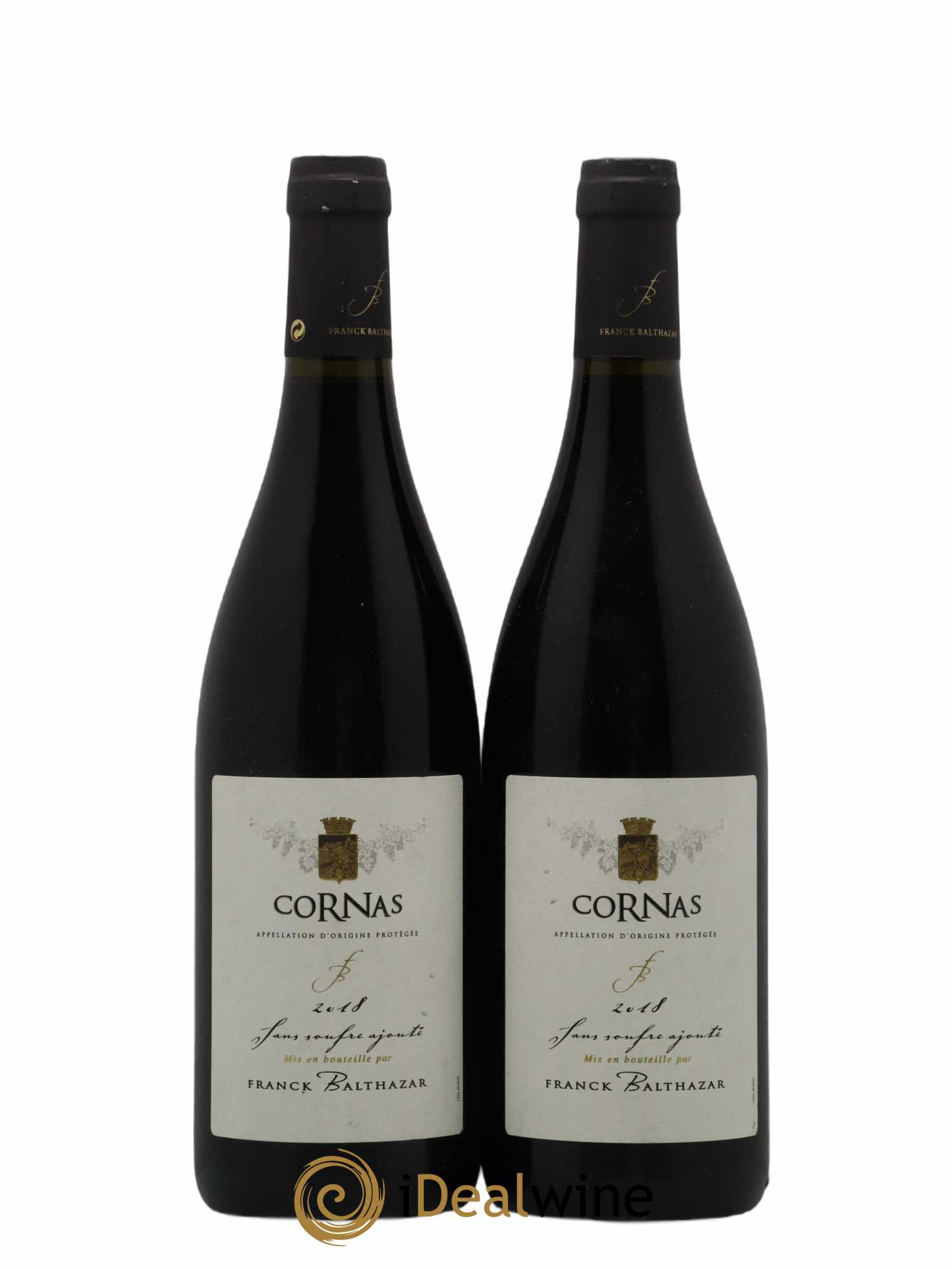 Cornas Cuvée sans soufre Franck Balthazar (Domaine) 2018 - Lot de 2 bouteilles - 0