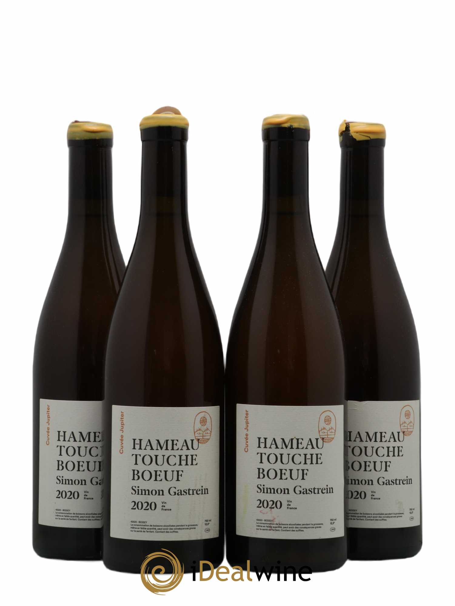 Vin de France Jupiter Hameau Touche Boeuf 2020 - Lot de 4 bouteilles - 0