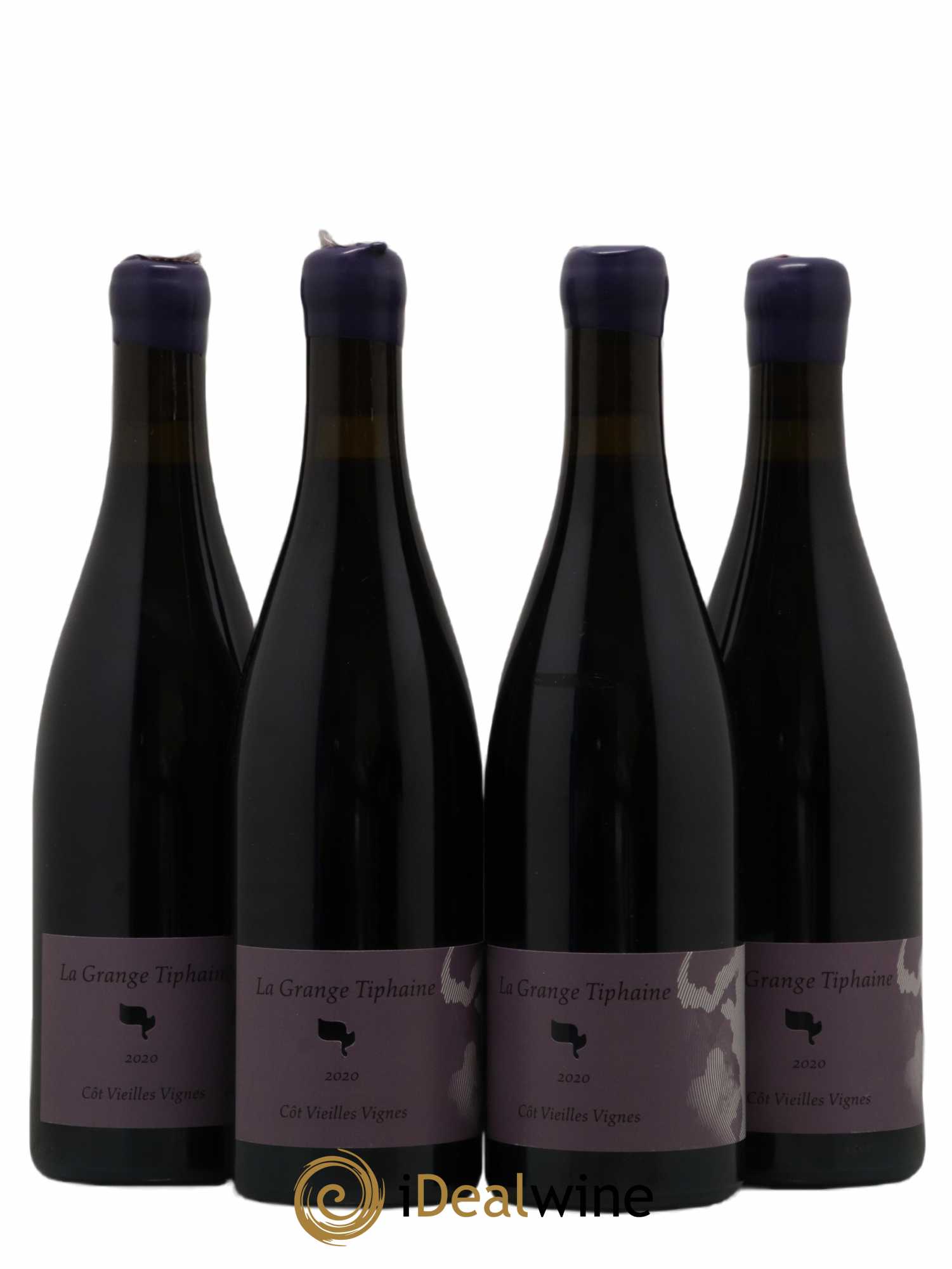 Touraine-Amboise Côt Vieilles Vignes La Grange Tiphaine 2020 - Lot de 4 bouteilles - 0