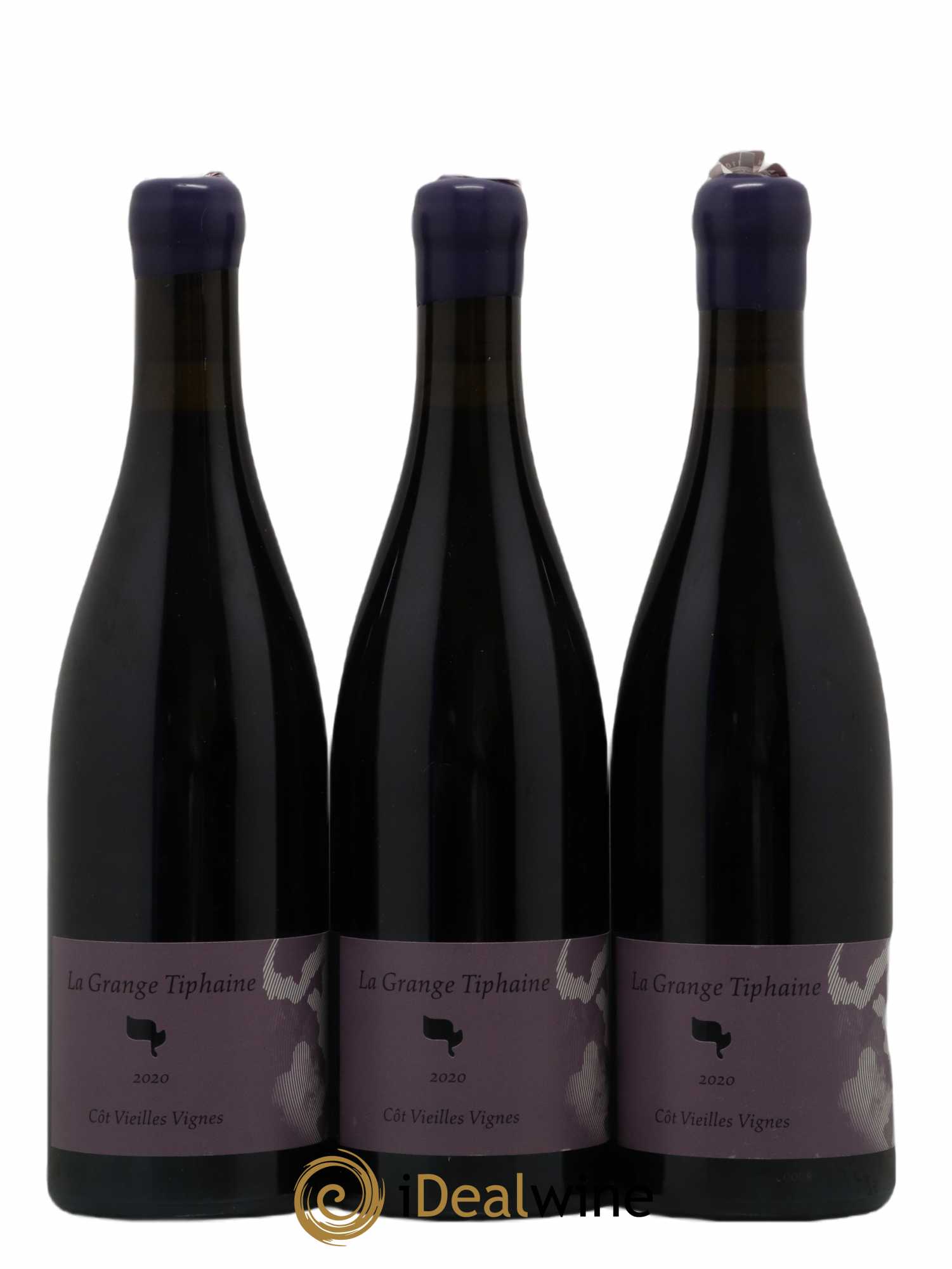 Touraine-Amboise Côt Vieilles Vignes La Grange Tiphaine 2020 - Lot de 3 bouteilles - 0
