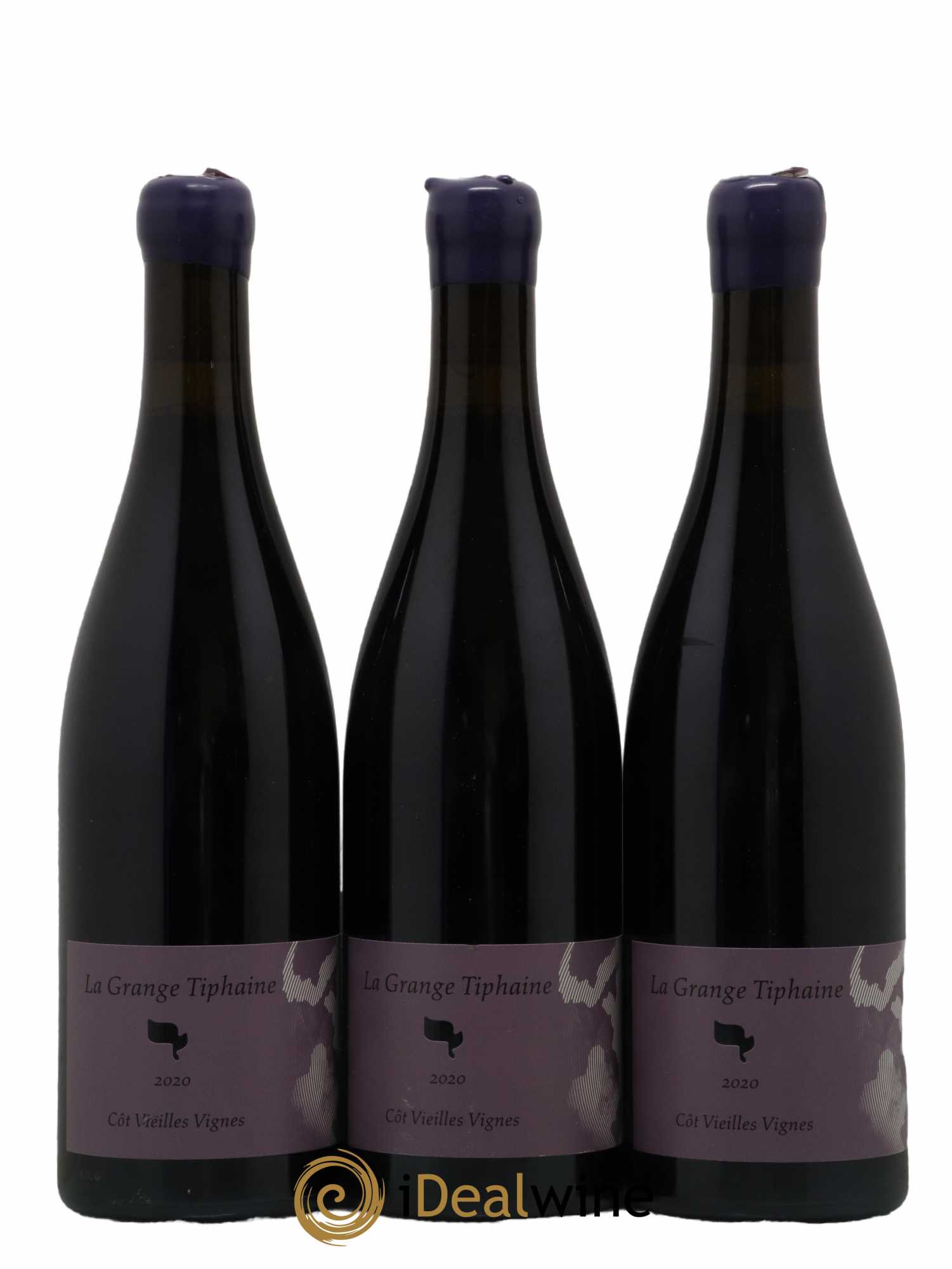Touraine-Amboise Côt Vieilles Vignes La Grange Tiphaine 2020 - Lot de 3 bouteilles - 0