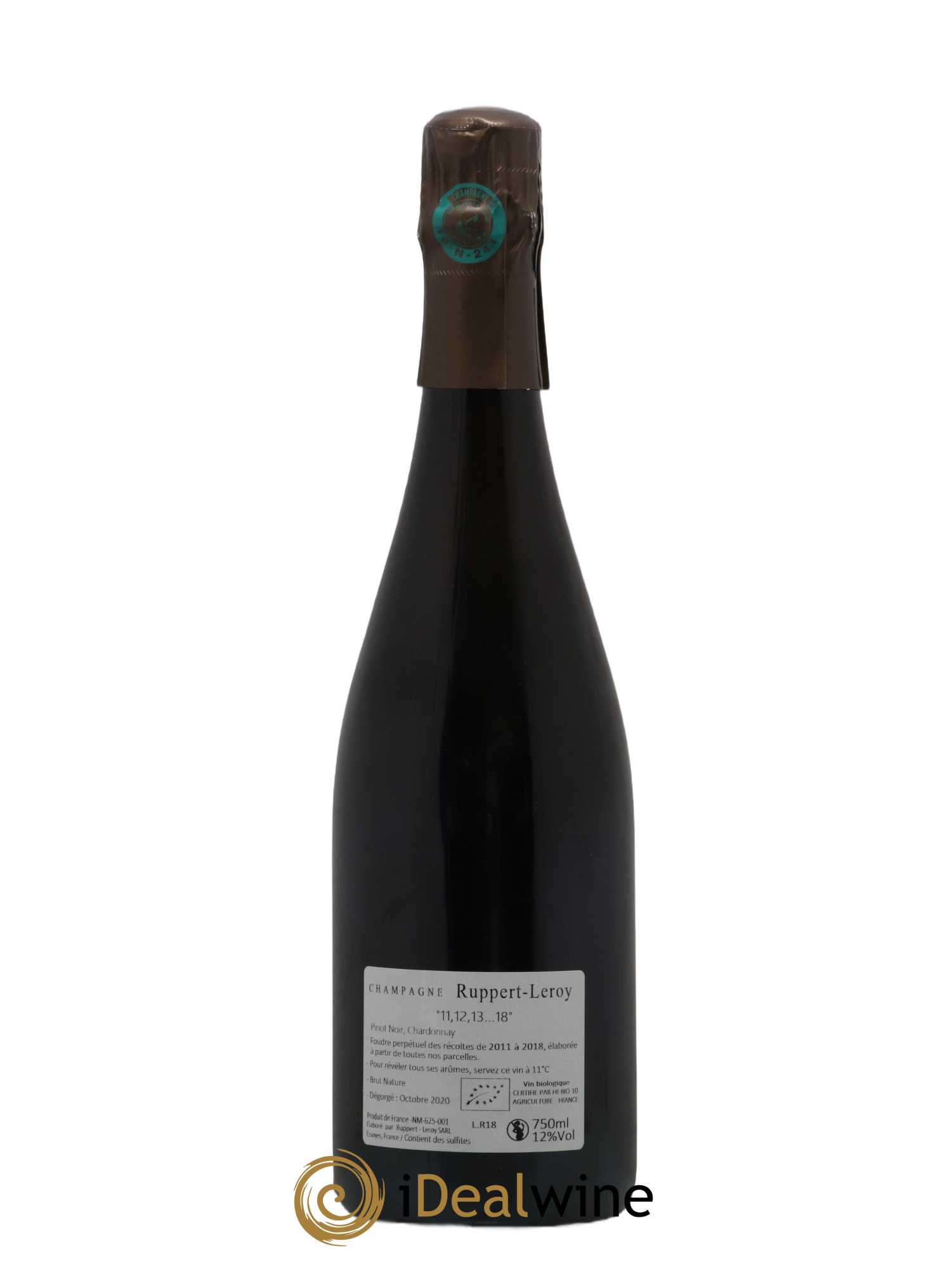 Brut Nature 11,12,13... Ruppert-Leroy - Lot de 1 bouteille - 1
