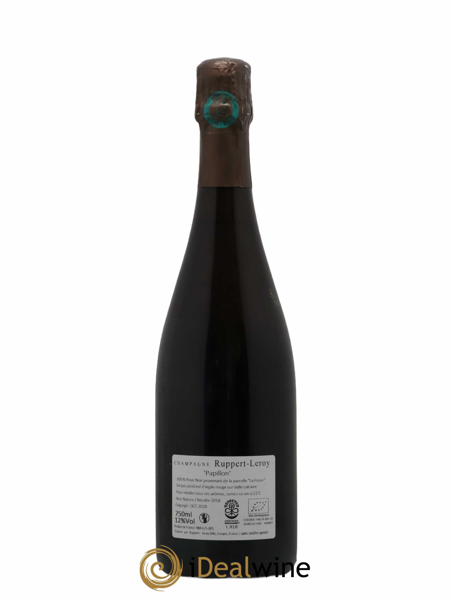 11,12,13... Brut Nature Ruppert-Leroy 2018 - Lot de 1 bouteille - 1