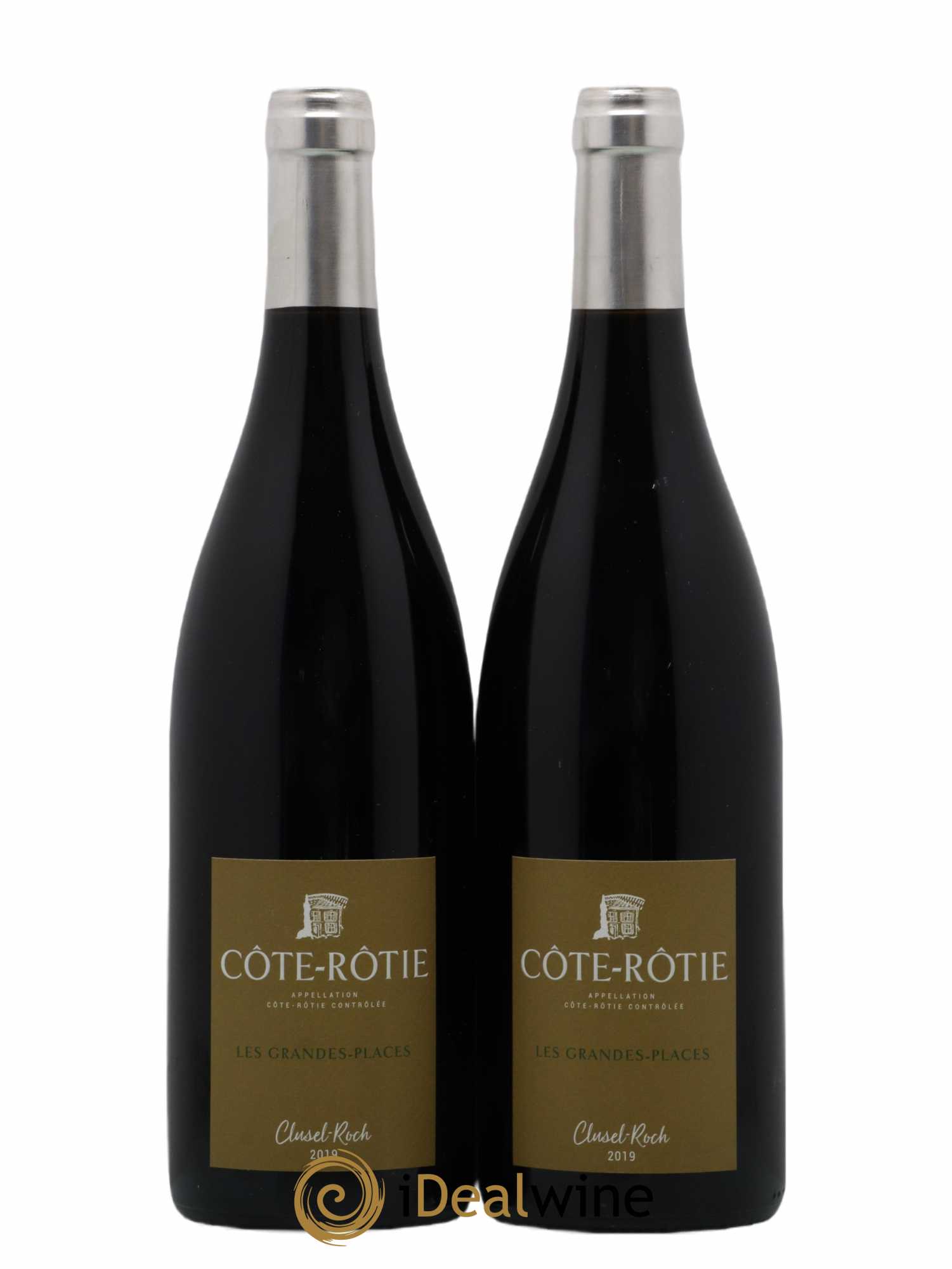 Côte-Rôtie Les Grandes Places Clusel-Roch 2019 - Lot de 2 bouteilles - 0