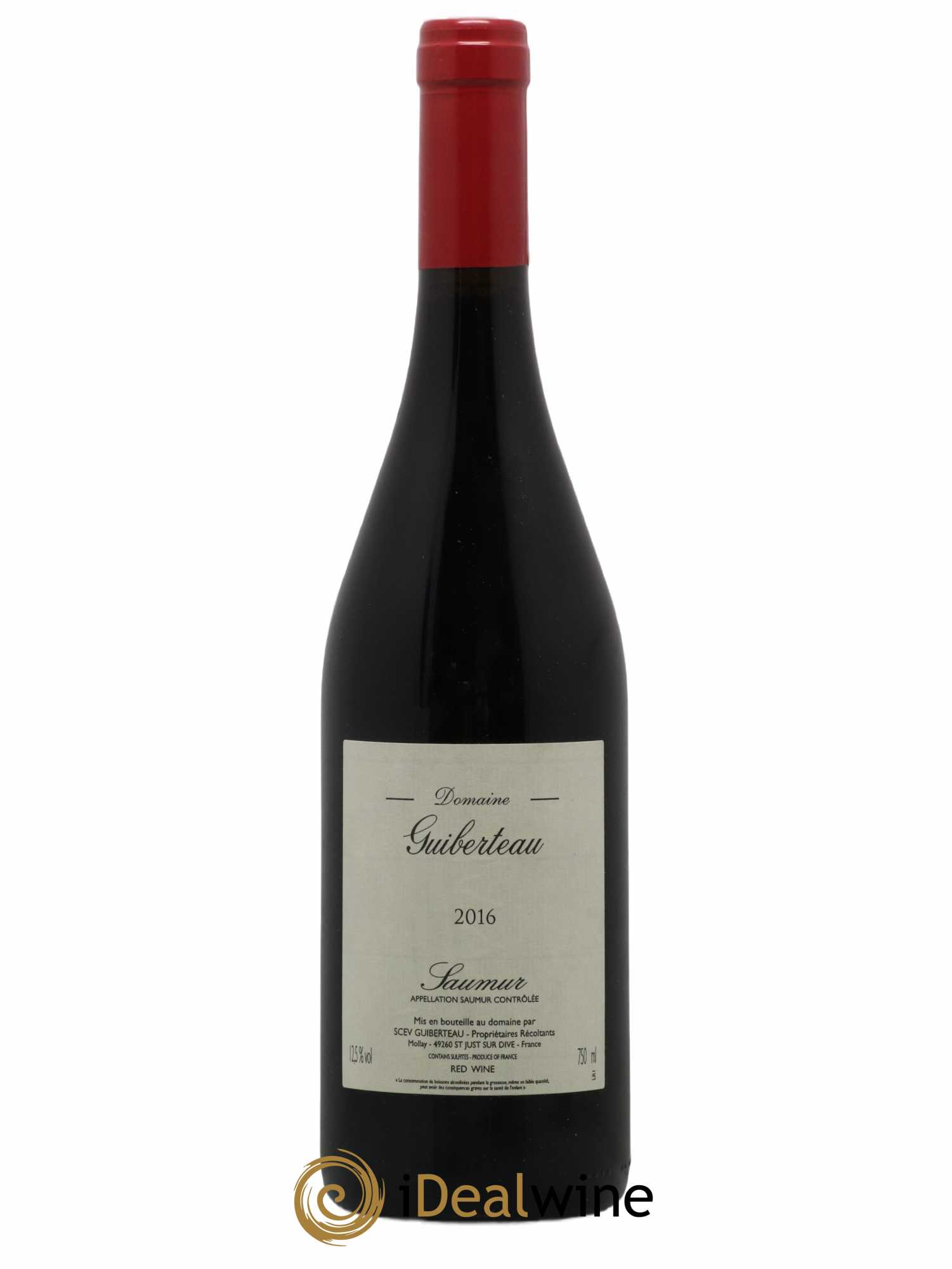 Saumur Domaine Guiberteau 2016 - Lot de 1 bouteille - 0