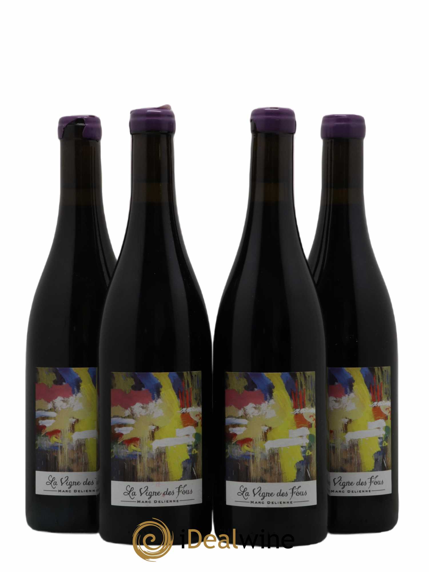 Fleurie La Vigne des Fous Marc Delienne 2019 - Lot de 4 bouteilles - 0