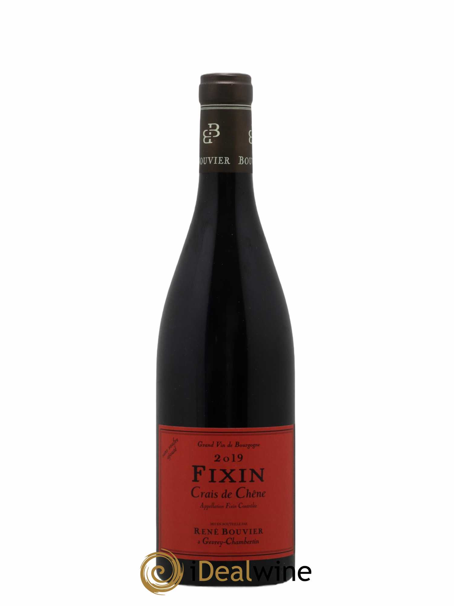 Fixin Crais de Chêne René Bouvier (Domaine) 2019 - Lot de 1 bouteille - 0