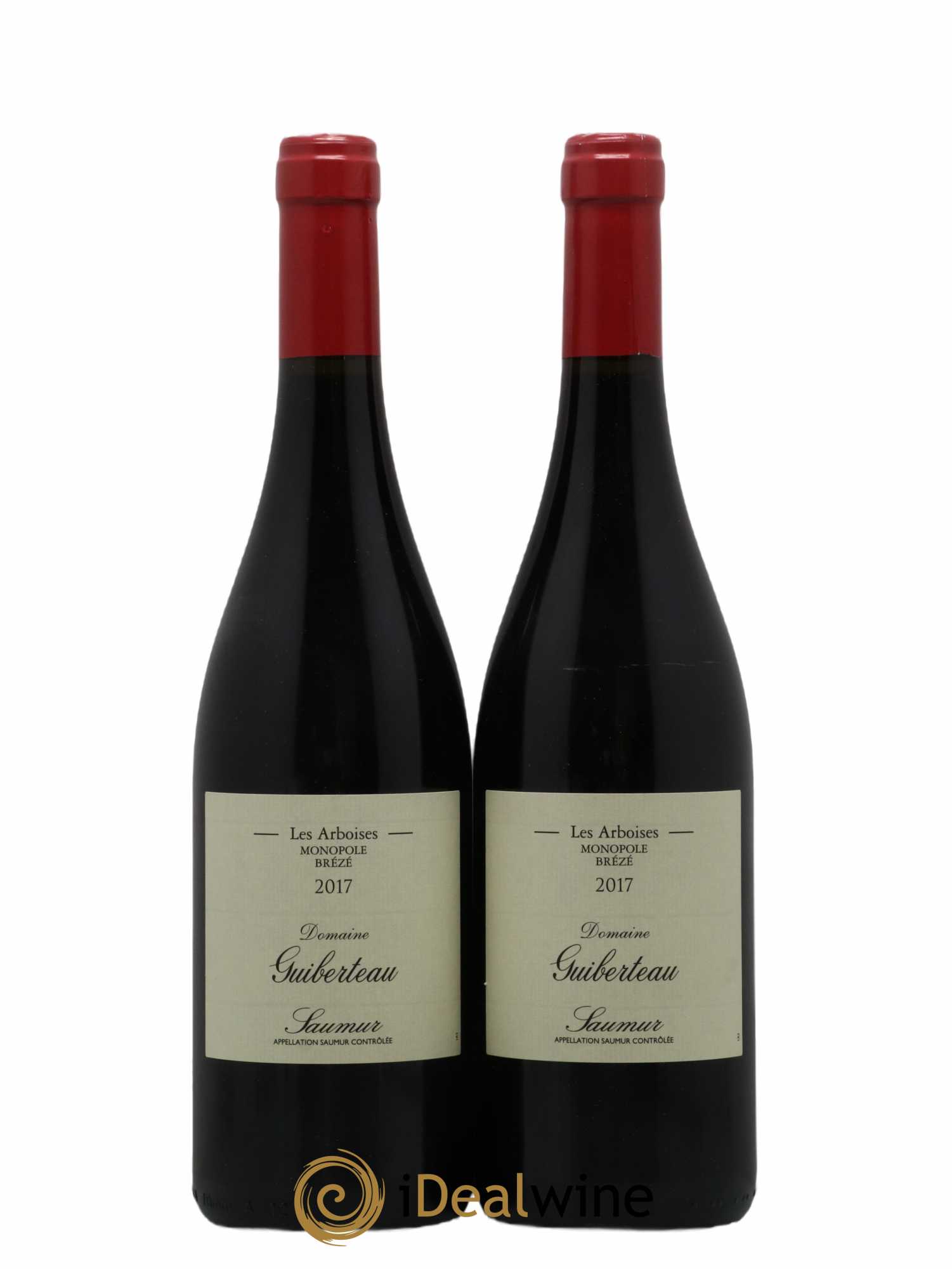 Saumur Les Arboises Domaine Guiberteau 2017 - Lot de 2 bouteilles - 0