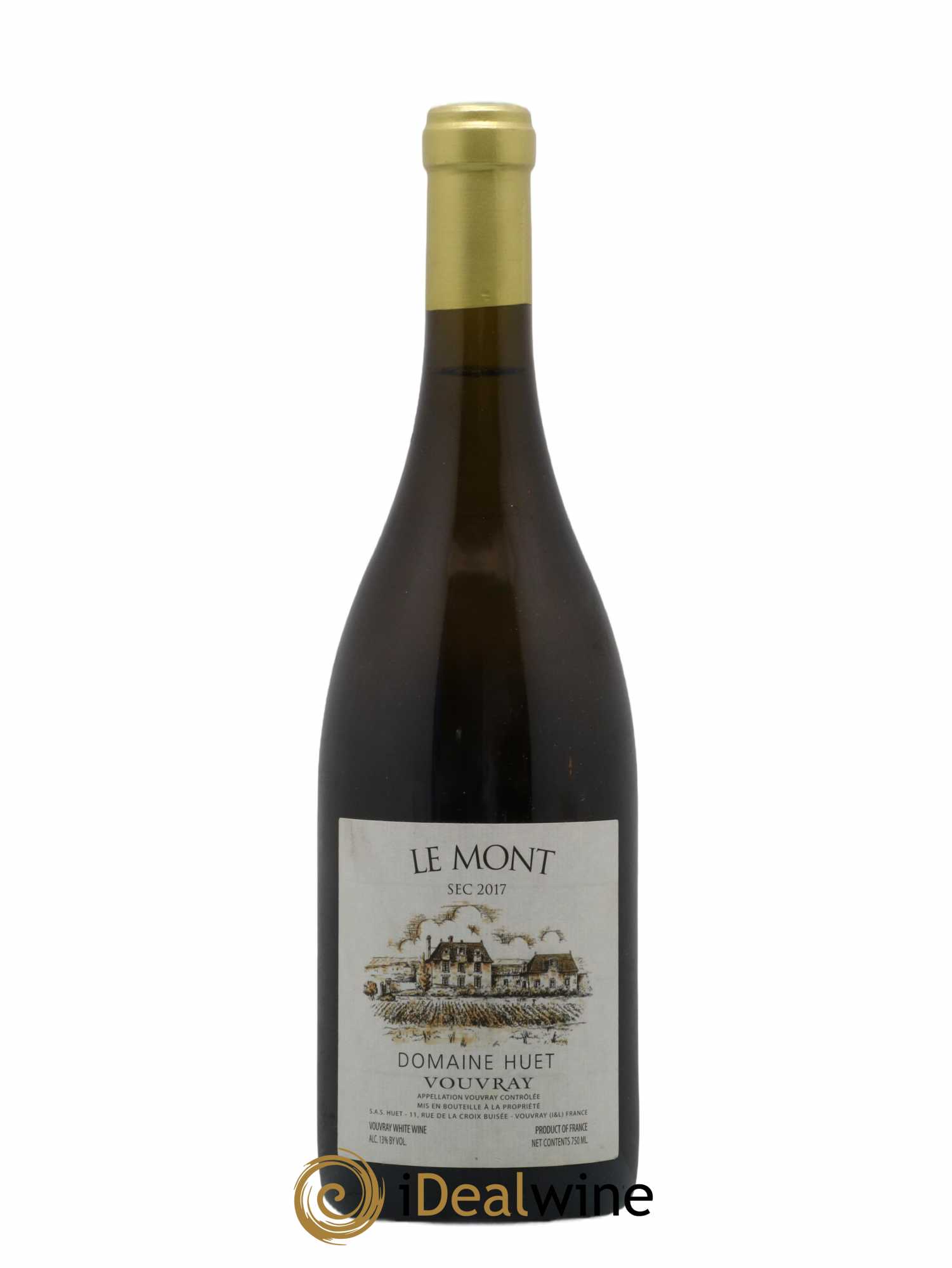 Vouvray Le Mont Sec Domaine Huet 2017 - Lot de 1 bouteille - 0