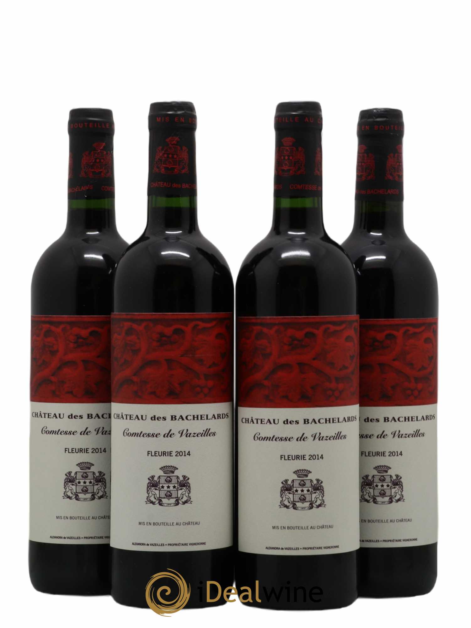 Fleurie 2014 - Posten von 4 Flaschen - 0