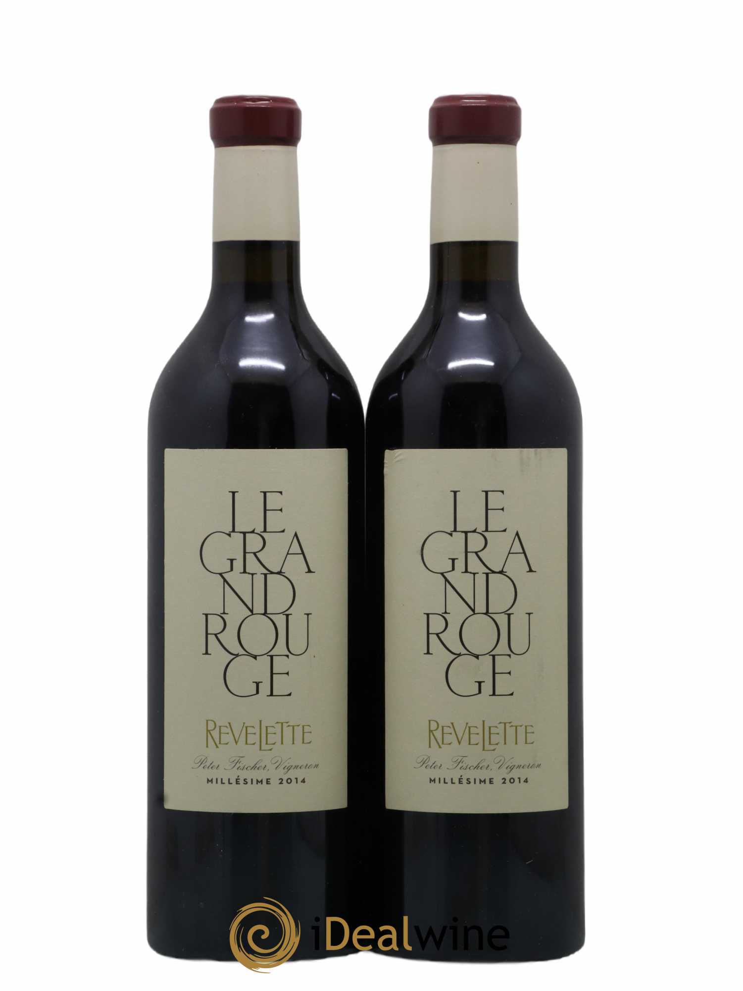 Bouches du Rhône Château Revelette Le Grand Rouge 2014 - Lot de 2 bouteilles - 0