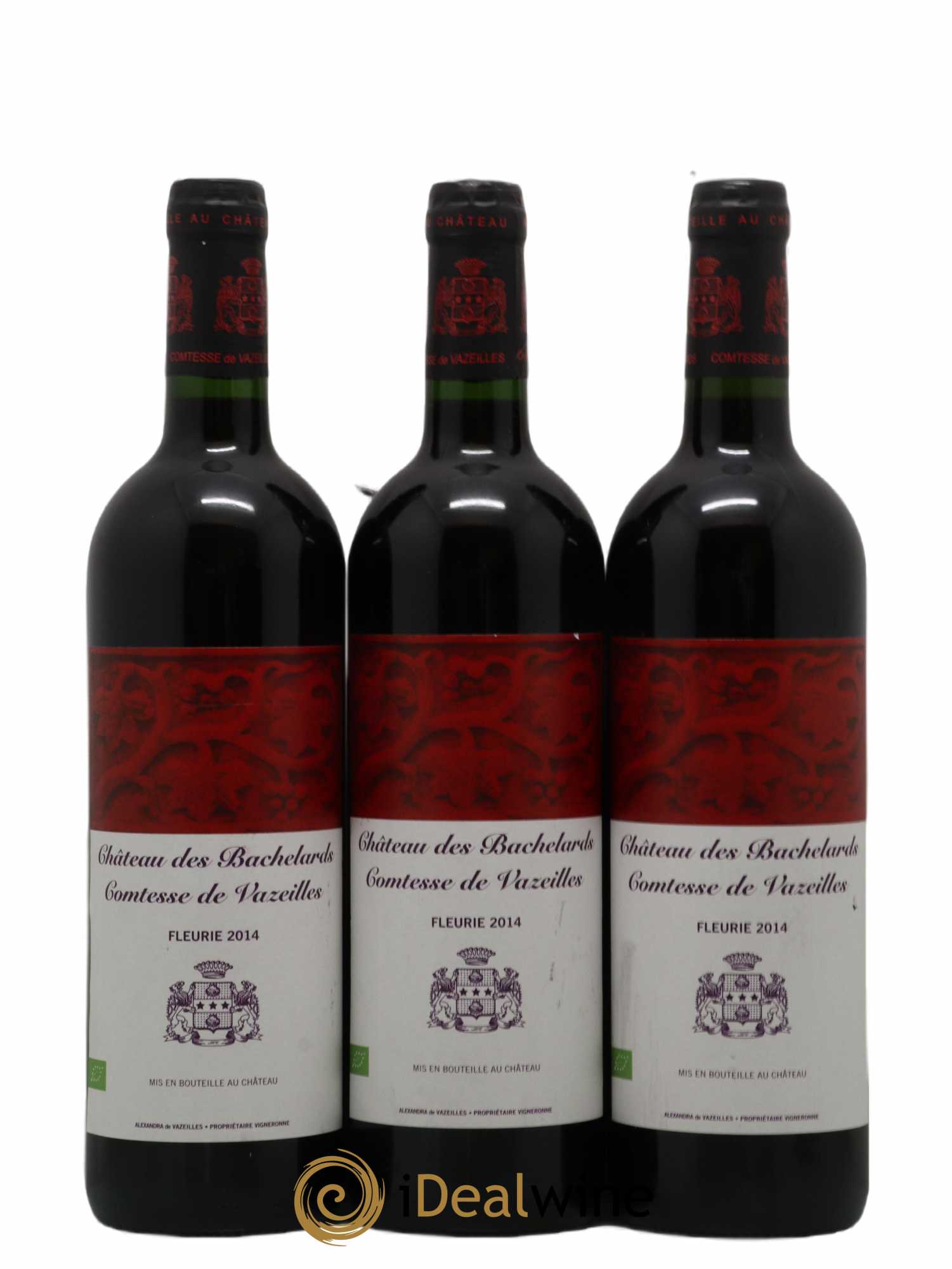 Fleurie 2014 - Posten von 3 Flaschen - 0